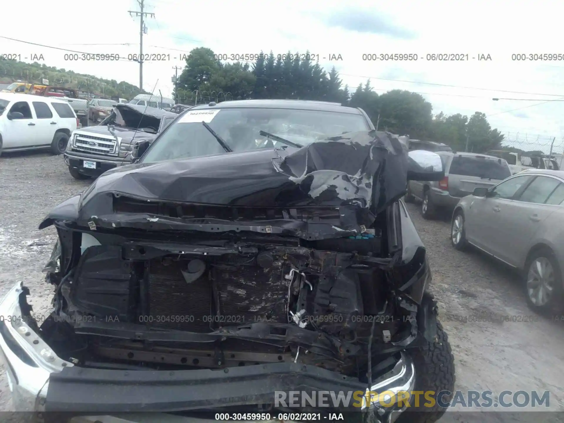 6 Photograph of a damaged car 5TFHY5F19KX780115 TOYOTA TUNDRA 4WD 2019