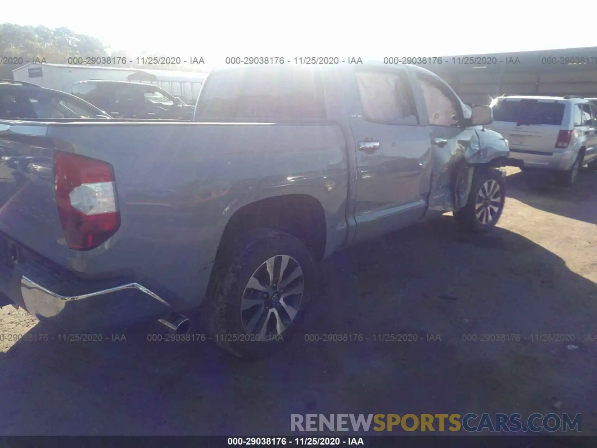 4 Photograph of a damaged car 5TFHY5F19KX826347 TOYOTA TUNDRA 4WD 2019