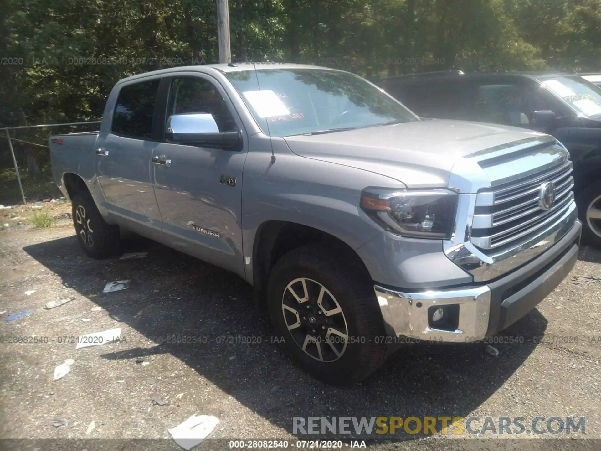 1 Photograph of a damaged car 5TFHY5F1XKX790006 TOYOTA TUNDRA 4WD 2019