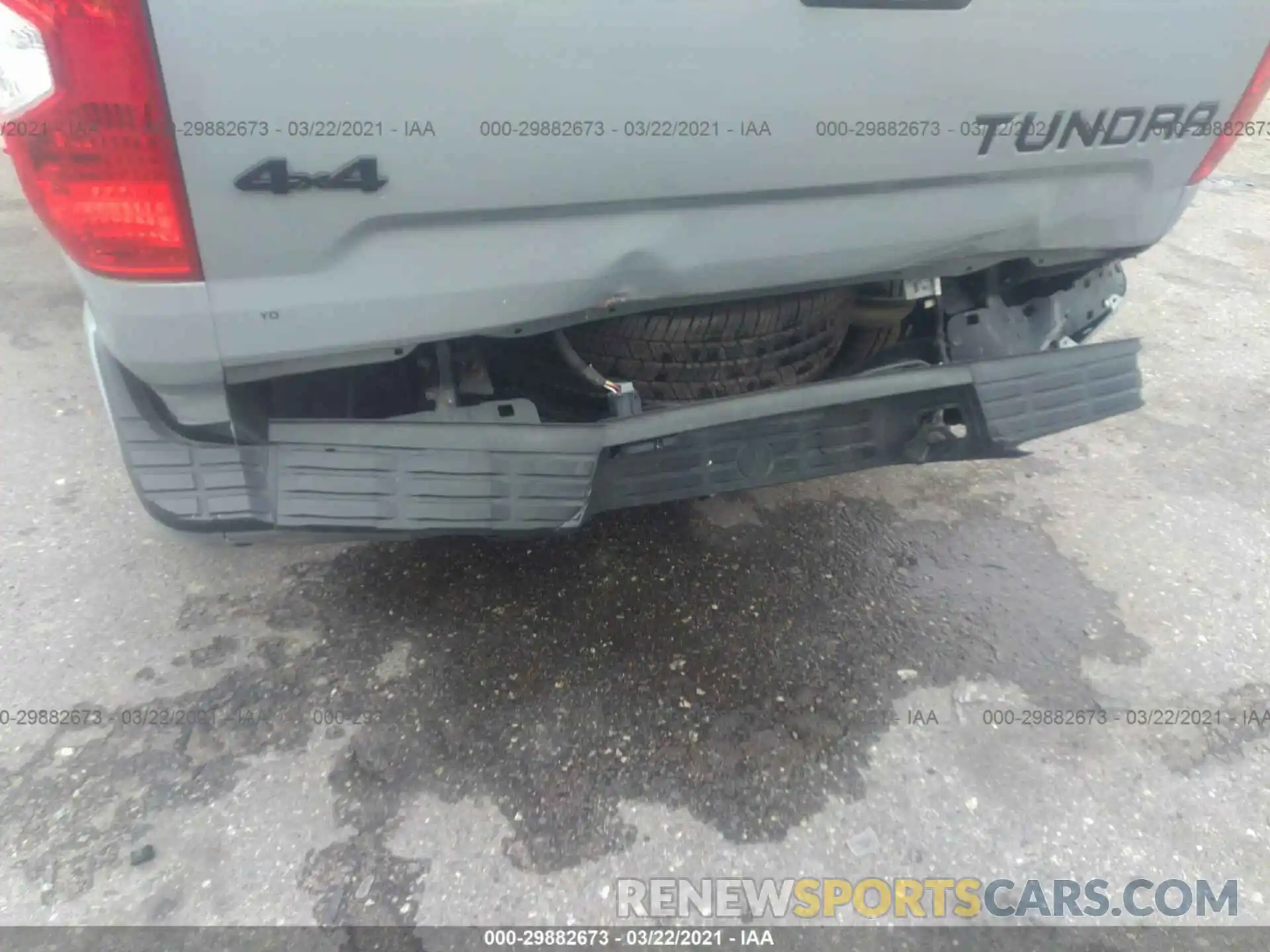 6 Фотография поврежденного автомобиля 5TFHY5F1XKX808004 TOYOTA TUNDRA 4WD 2019