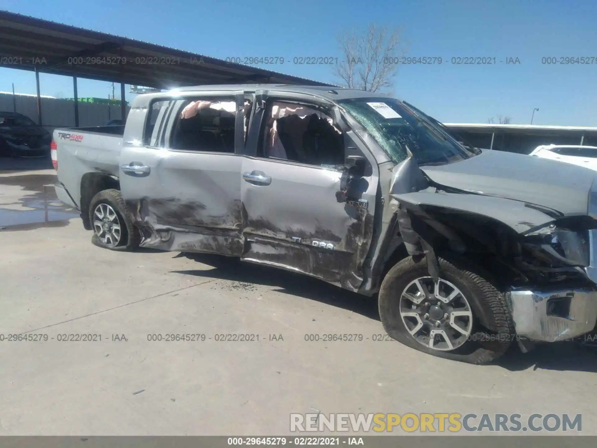 6 Фотография поврежденного автомобиля 5TFHY5F1XKX862967 TOYOTA TUNDRA 4WD 2019