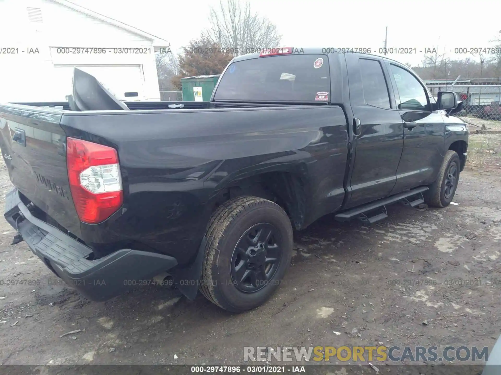 4 Photograph of a damaged car 5TFUM5F16KX083687 TOYOTA TUNDRA 4WD 2019