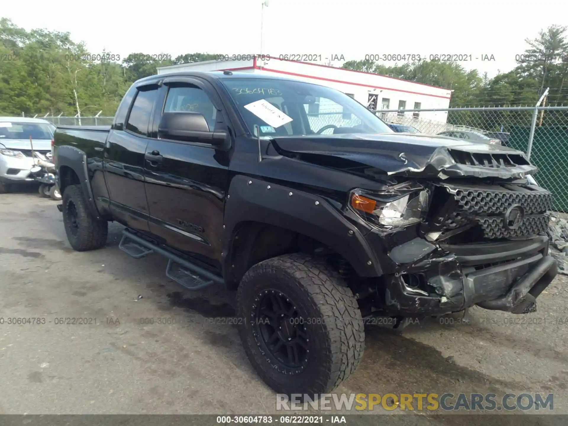 1 Photograph of a damaged car 5TFUM5F1XKX082803 TOYOTA TUNDRA 4WD 2019