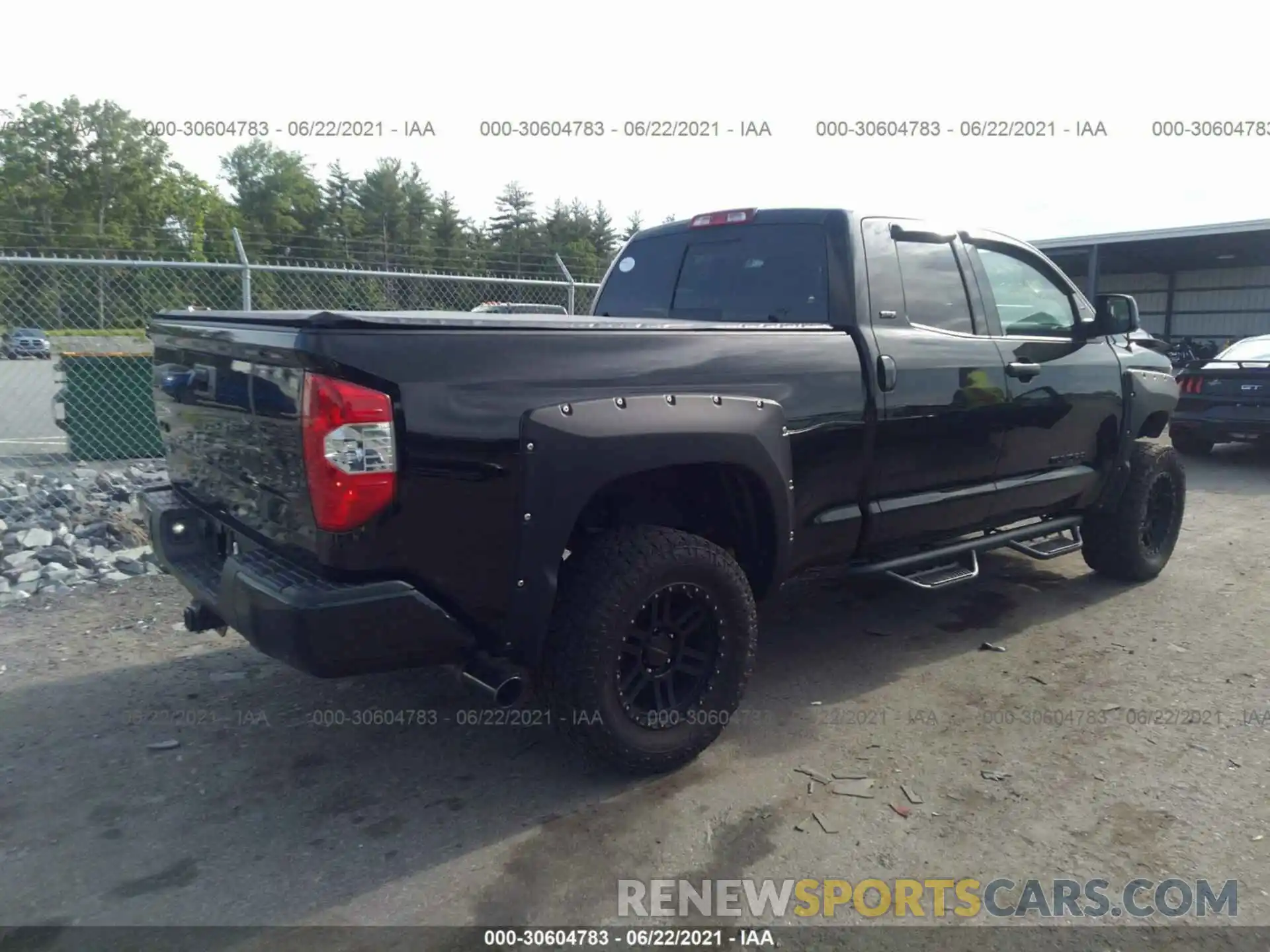 4 Photograph of a damaged car 5TFUM5F1XKX082803 TOYOTA TUNDRA 4WD 2019