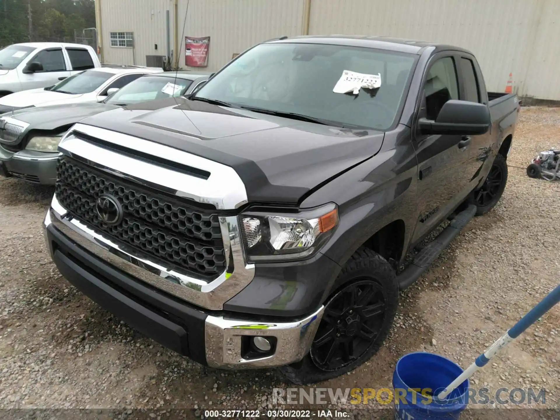 2 Photograph of a damaged car 5TFUW5F13KX861227 TOYOTA TUNDRA 4WD 2019