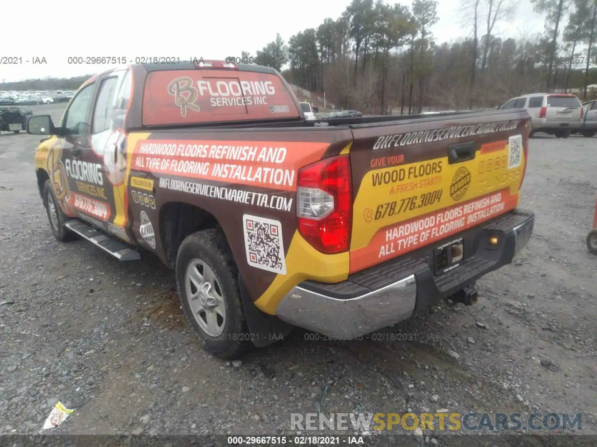 3 Photograph of a damaged car 5TFUW5F1XKX821548 TOYOTA TUNDRA 4WD 2019