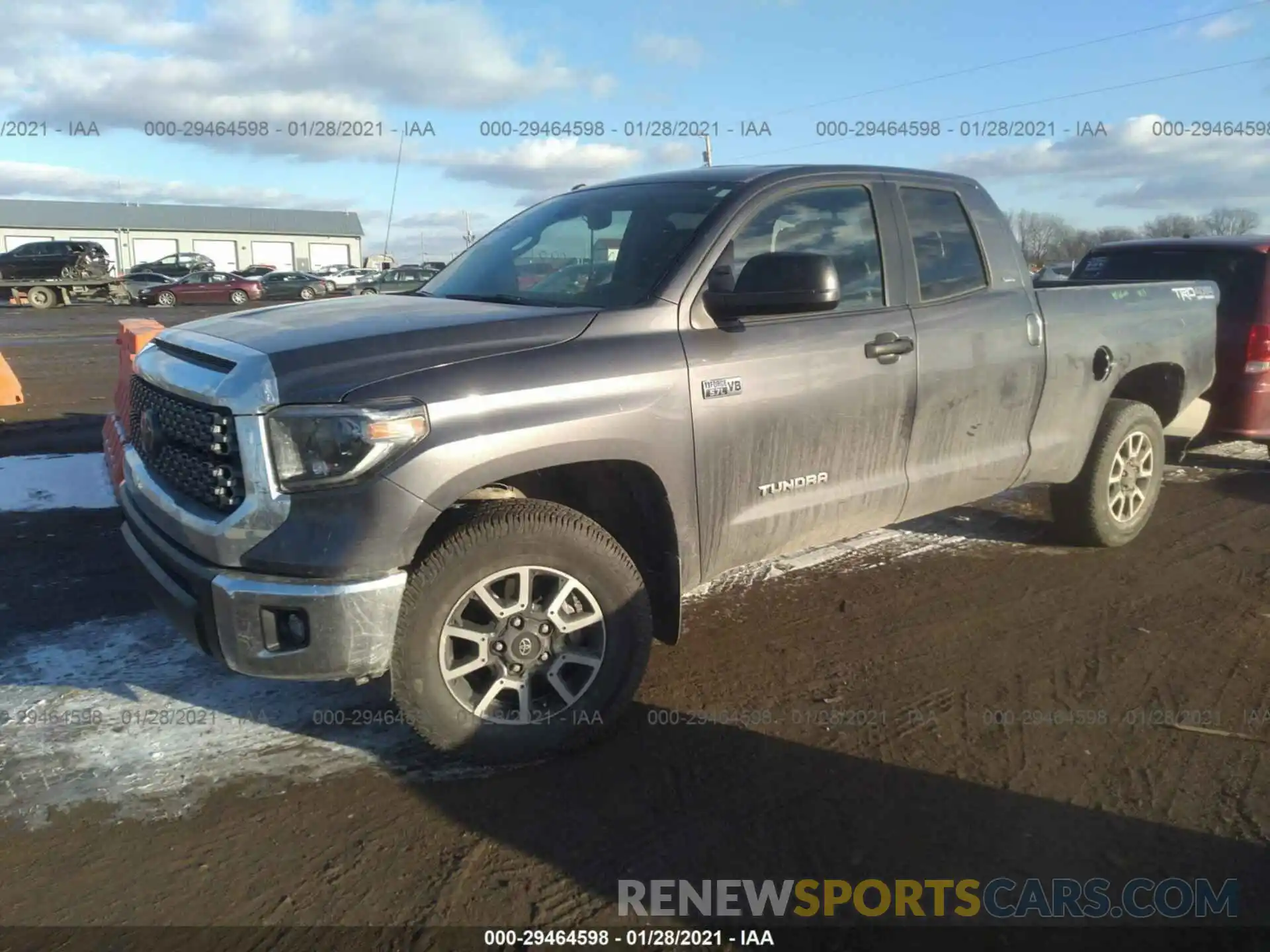 2 Photograph of a damaged car 5TFUY5F10KX859008 TOYOTA TUNDRA 4WD 2019