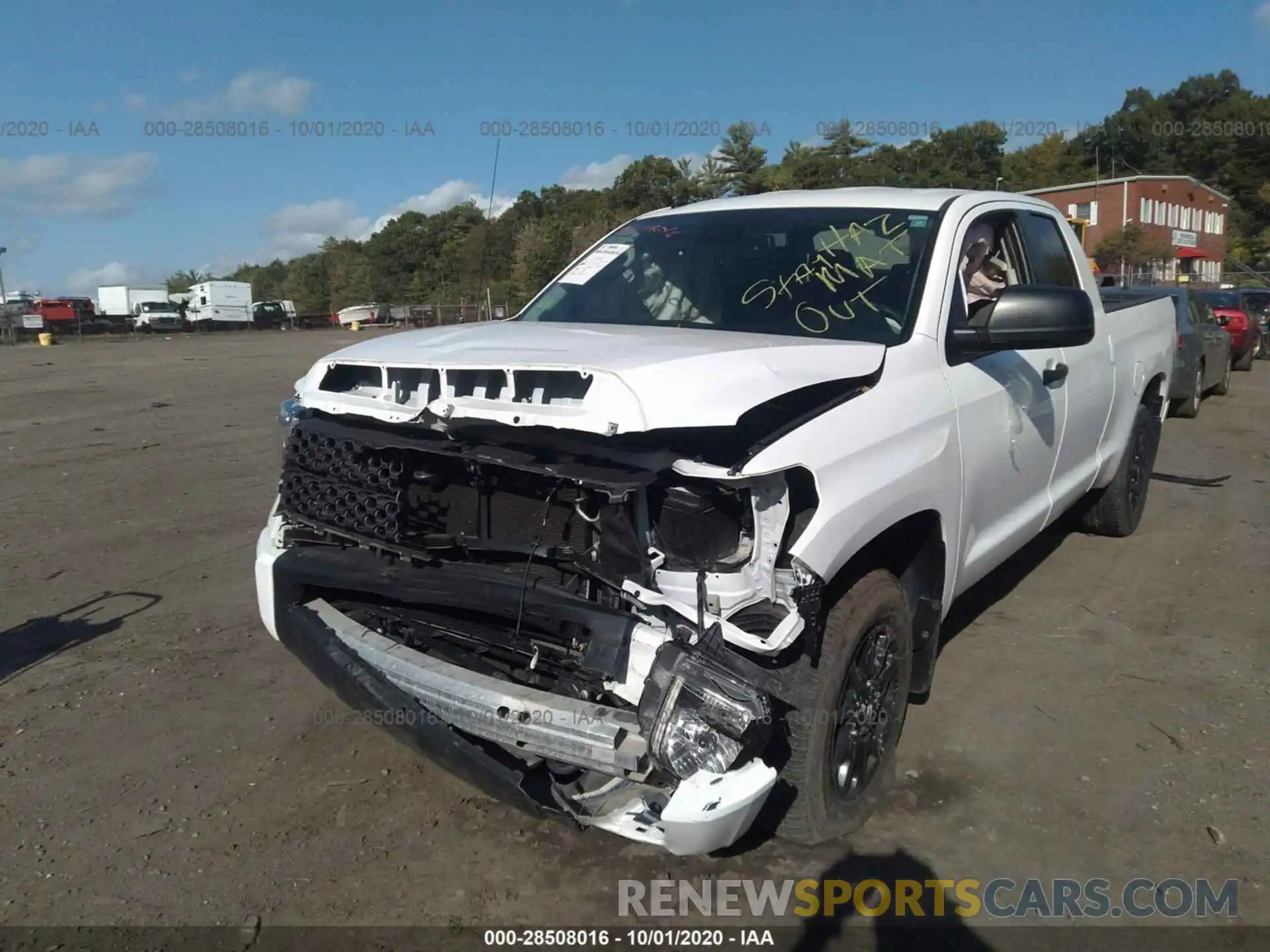 6 Photograph of a damaged car 5TFUY5F12KX779855 TOYOTA TUNDRA 4WD 2019