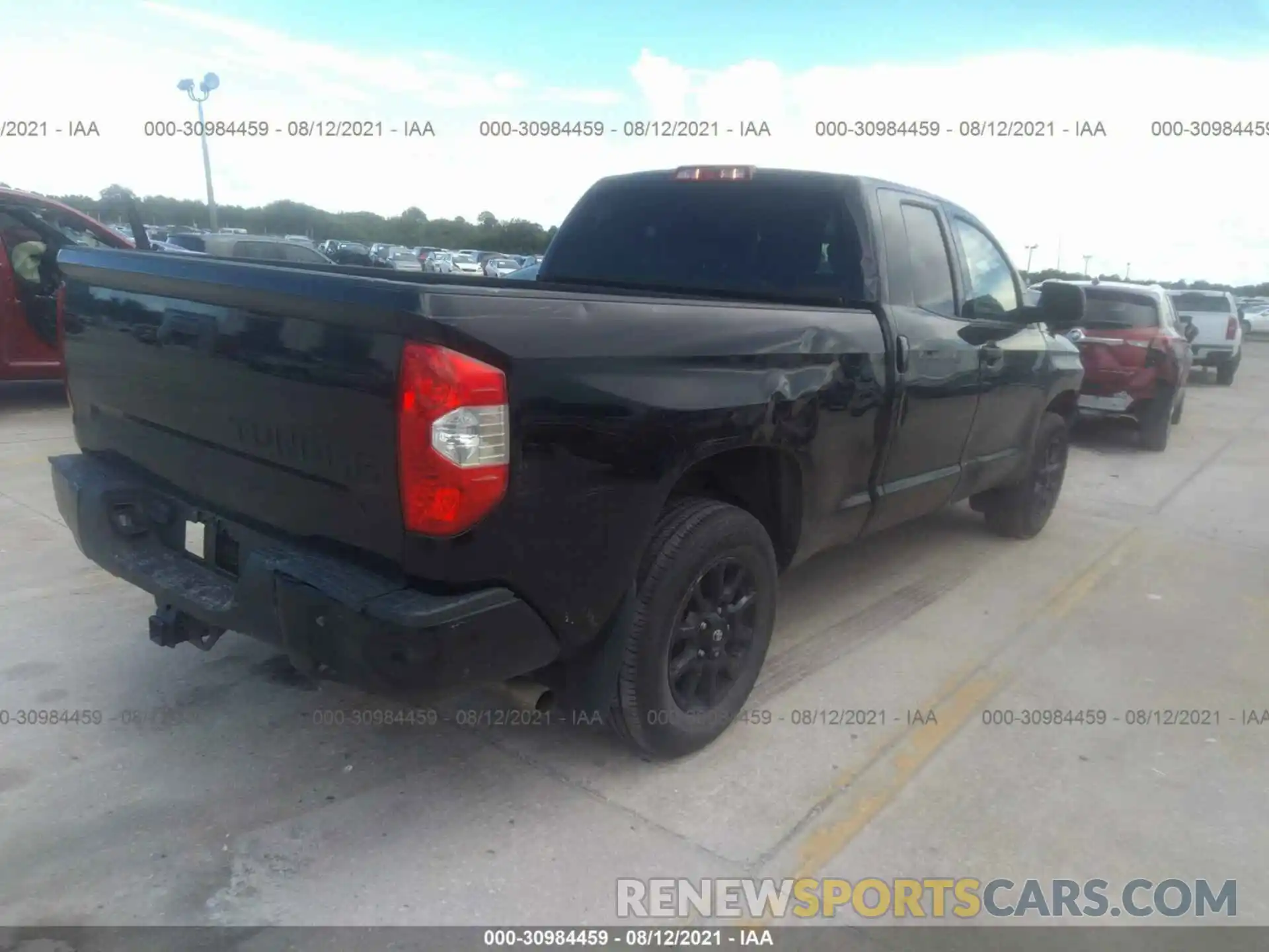 4 Photograph of a damaged car 5TFUY5F12KX838743 TOYOTA TUNDRA 4WD 2019