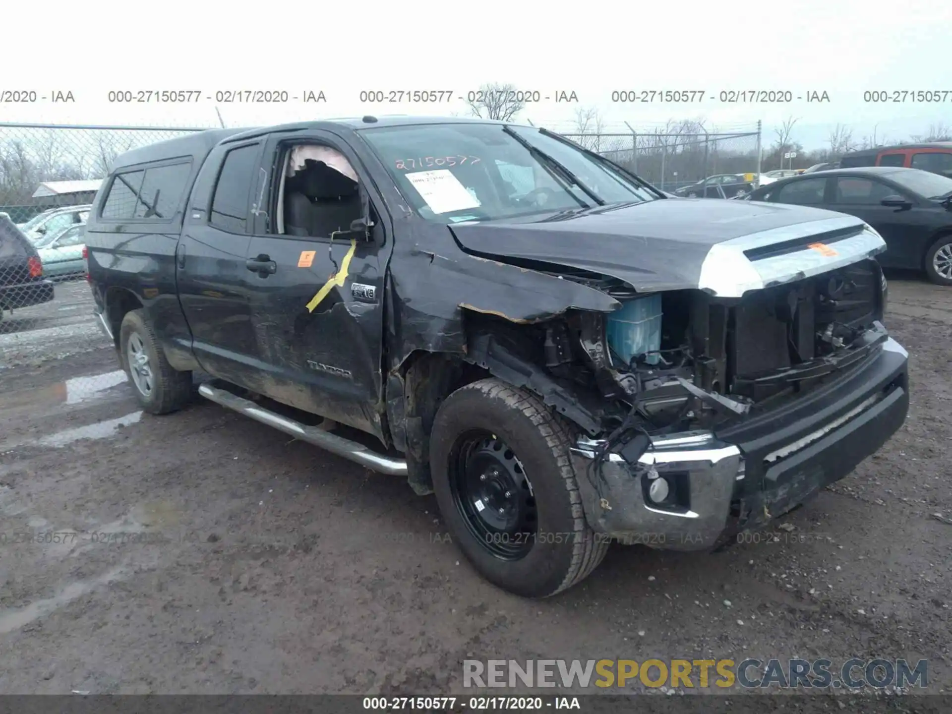 1 Photograph of a damaged car 5TFUY5F12KX856451 TOYOTA TUNDRA 4WD 2019