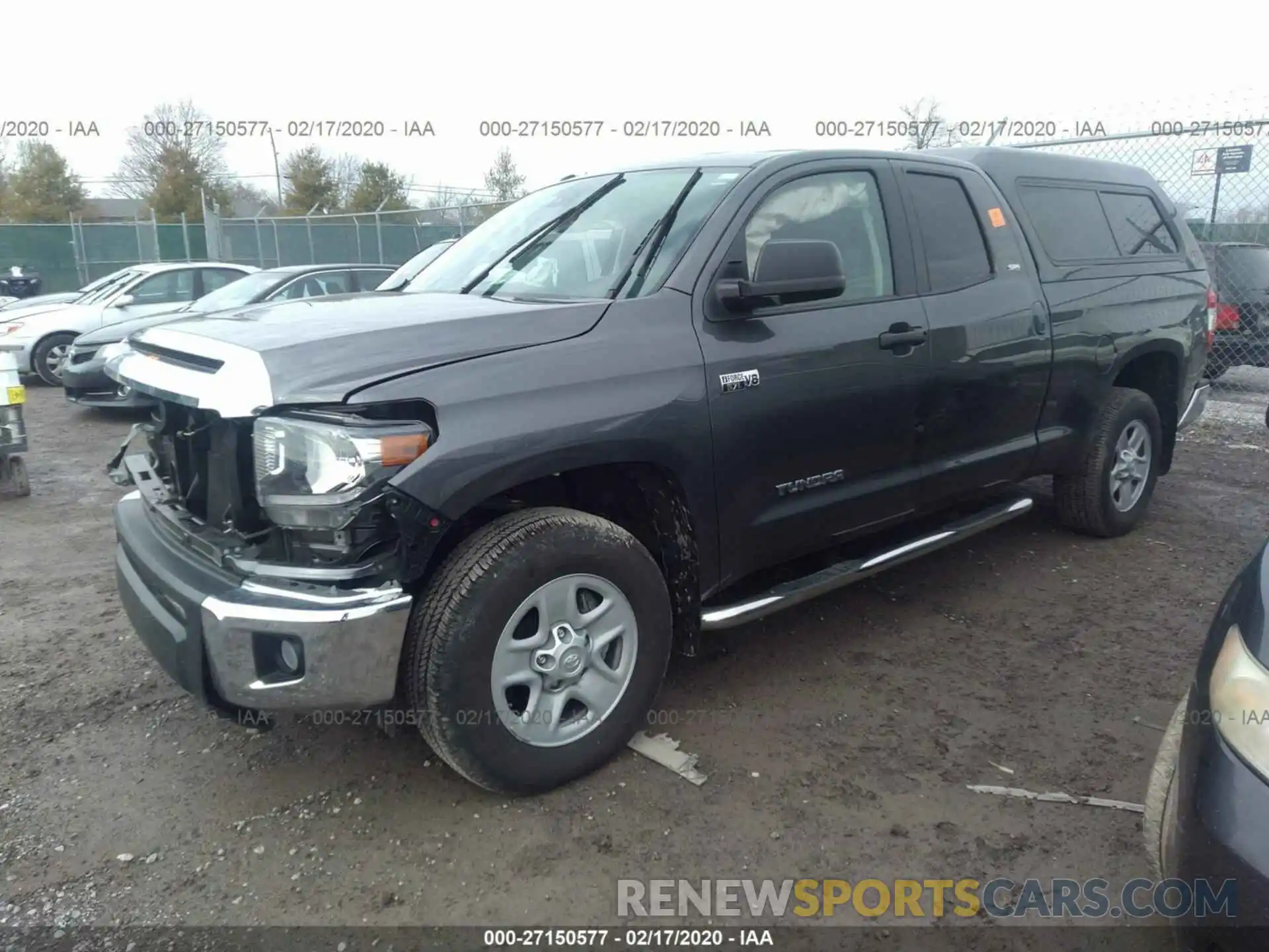 2 Photograph of a damaged car 5TFUY5F12KX856451 TOYOTA TUNDRA 4WD 2019