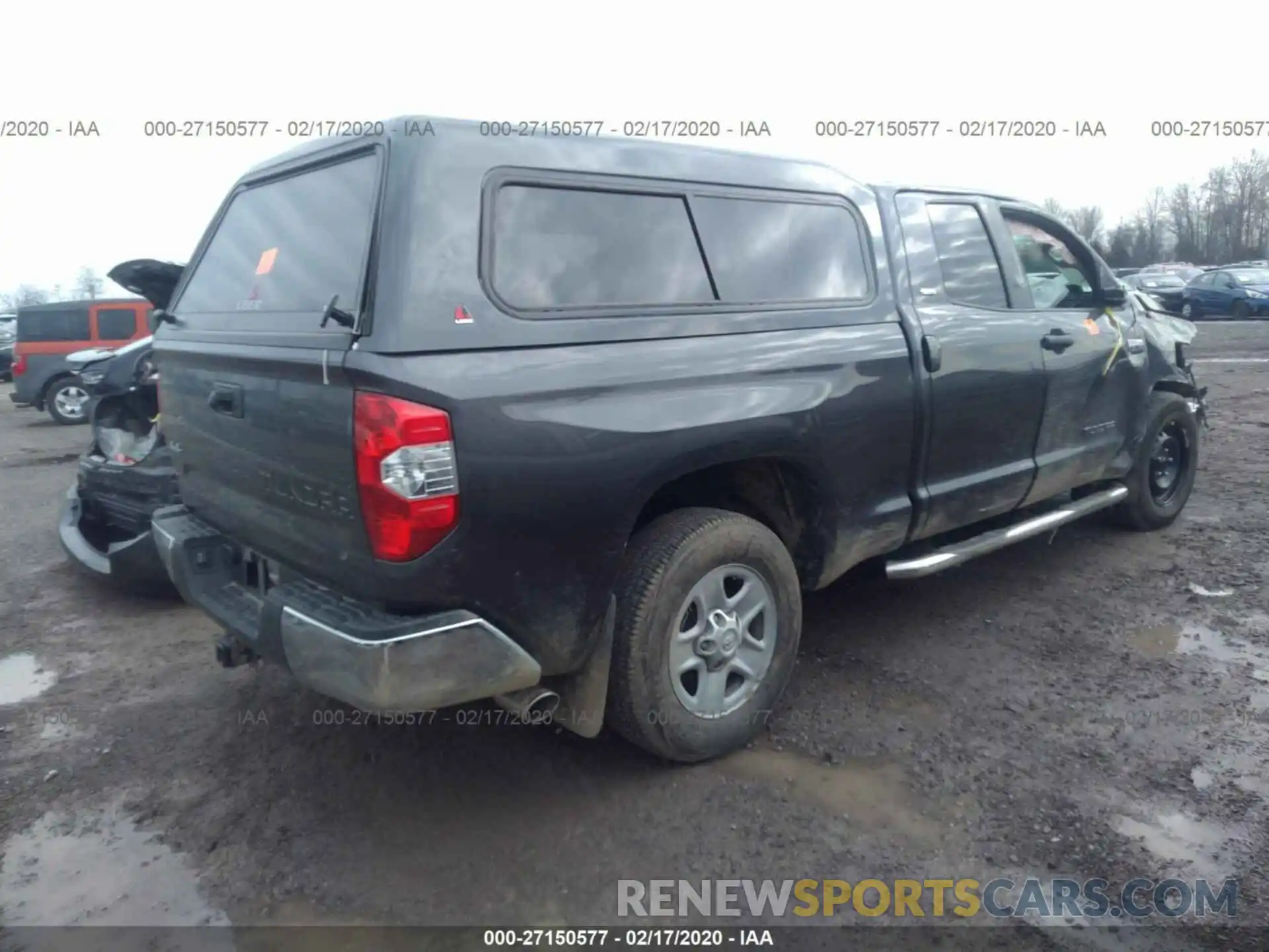 4 Photograph of a damaged car 5TFUY5F12KX856451 TOYOTA TUNDRA 4WD 2019