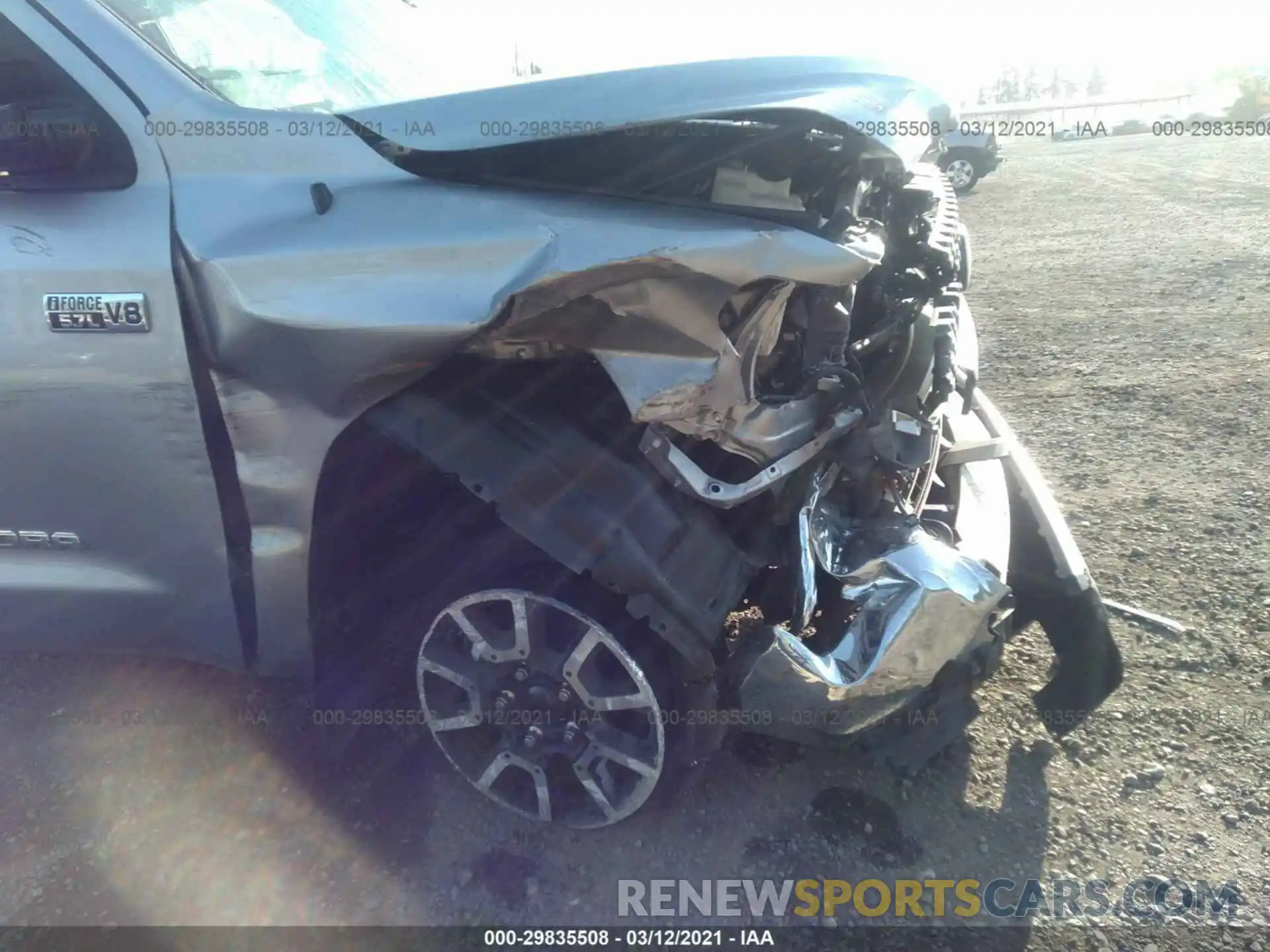 6 Photograph of a damaged car 5TFUY5F12KX868891 TOYOTA TUNDRA 4WD 2019