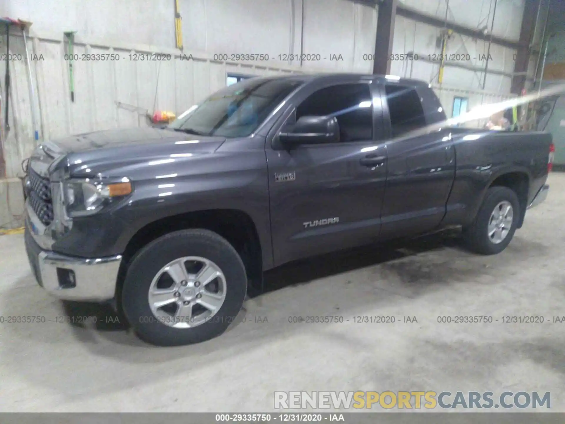 2 Photograph of a damaged car 5TFUY5F13KX802883 TOYOTA TUNDRA 4WD 2019