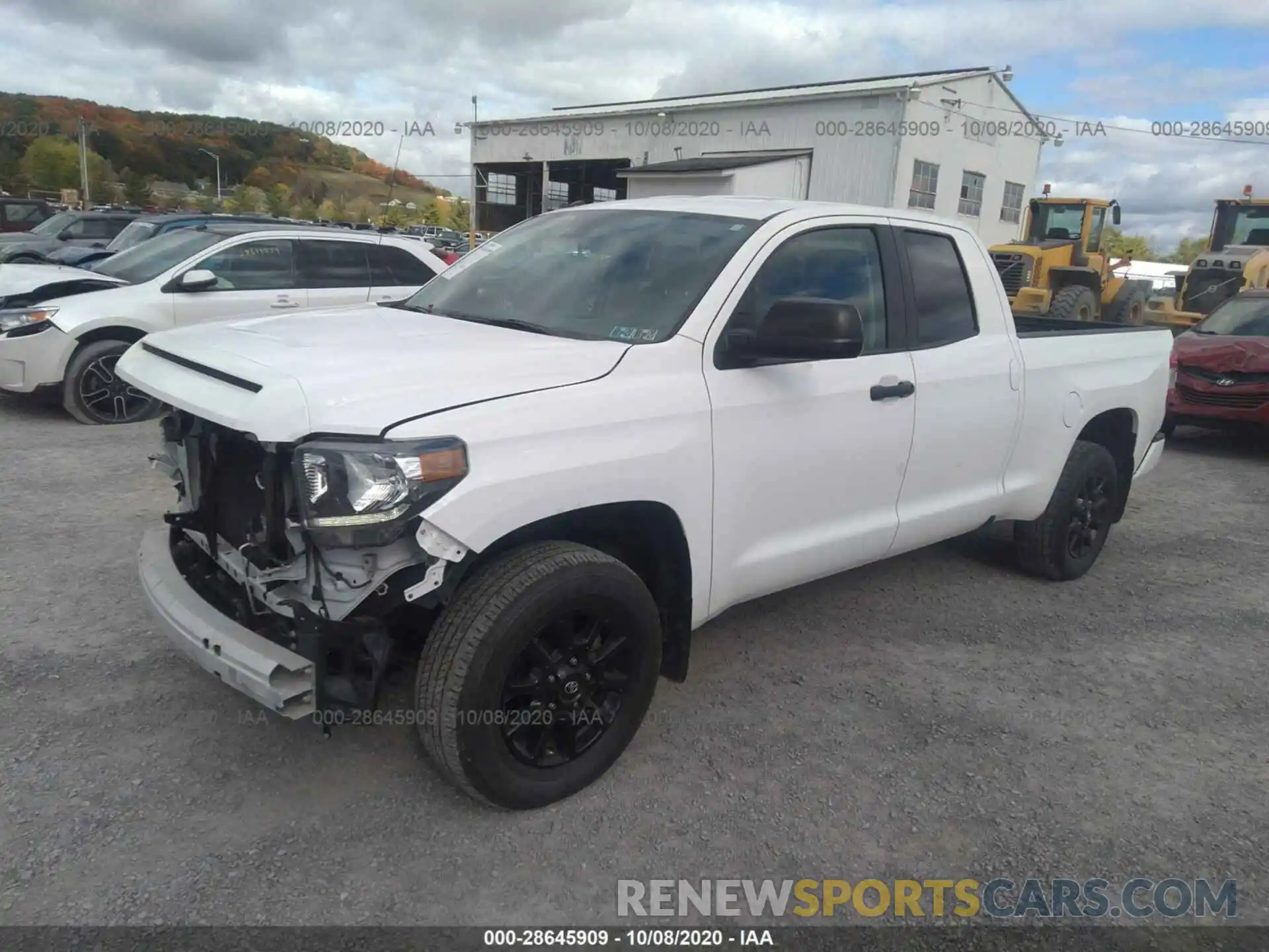 2 Photograph of a damaged car 5TFUY5F19KX793476 TOYOTA TUNDRA 4WD 2019