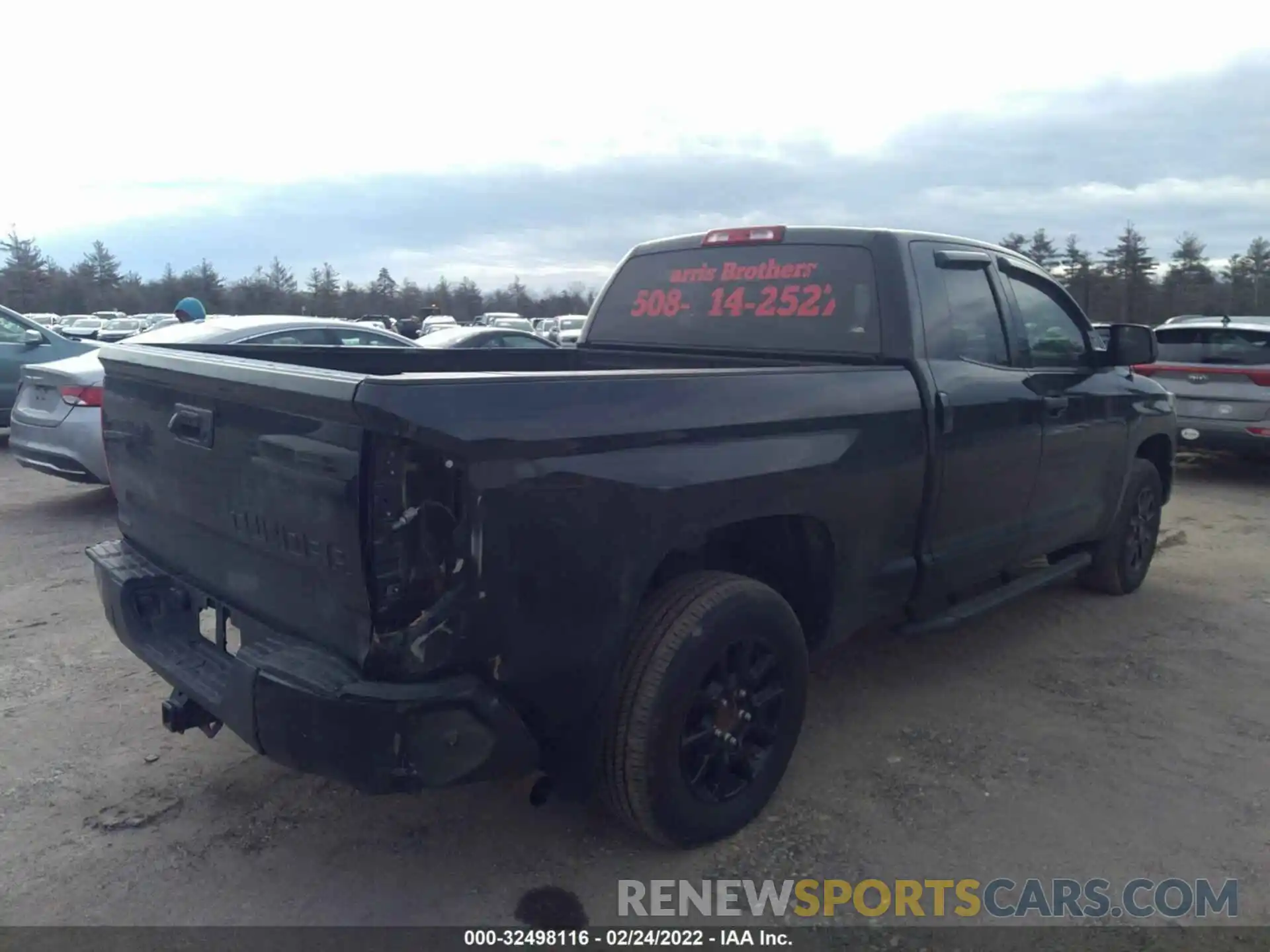 4 Photograph of a damaged car 5TFUY5F1XKX850042 TOYOTA TUNDRA 4WD 2019