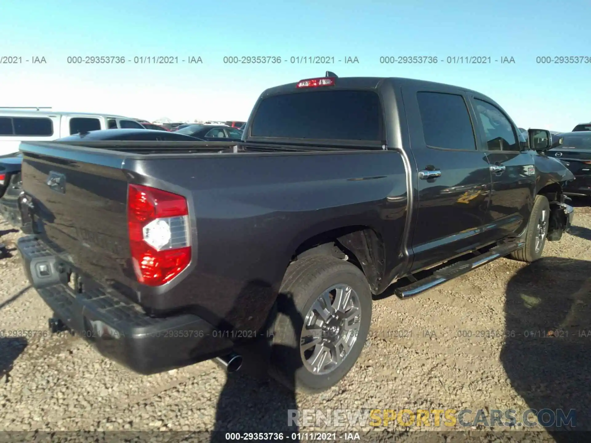 4 Photograph of a damaged car 5TFAY5F10LX947934 TOYOTA TUNDRA 4WD 2020