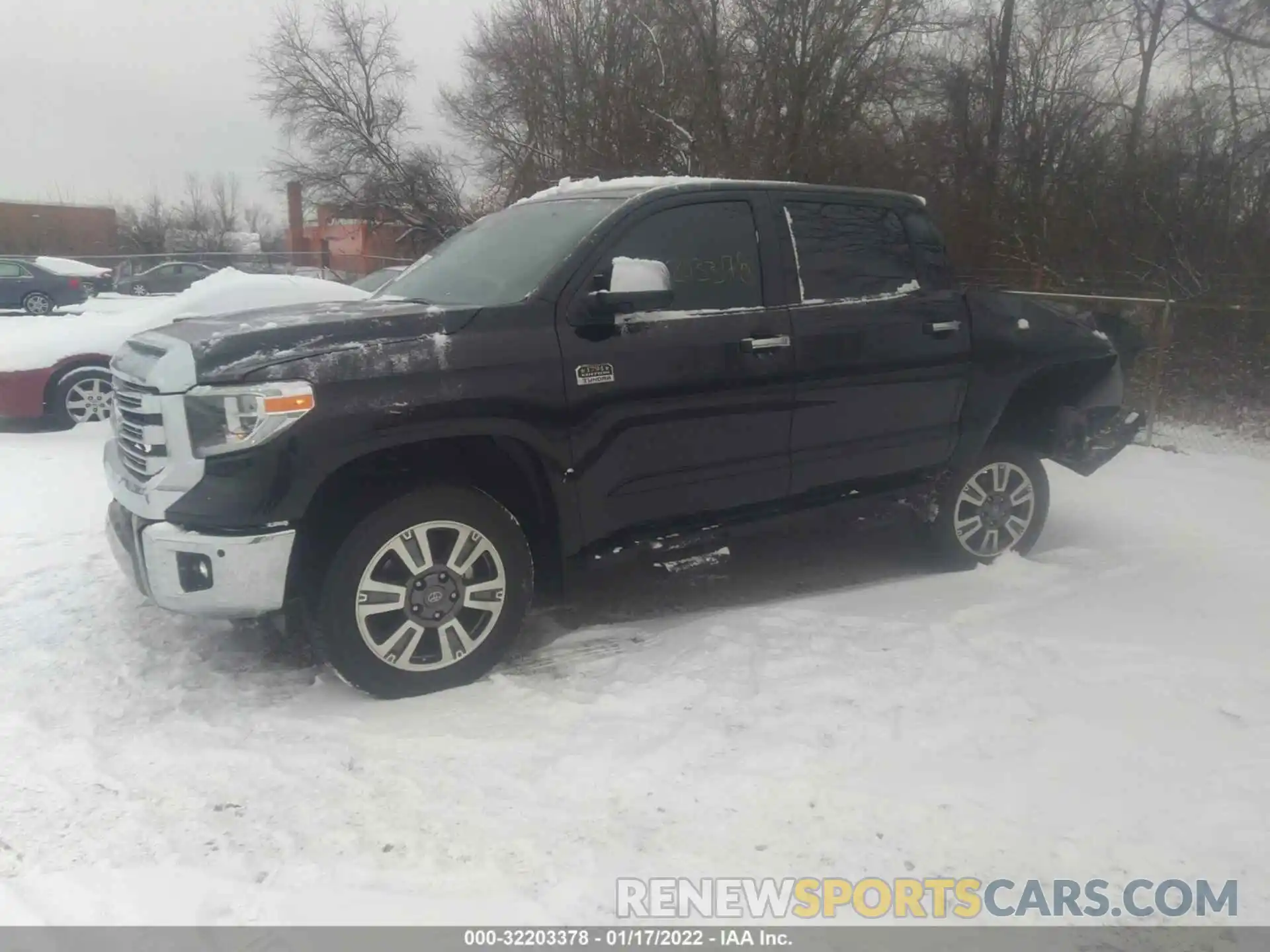 2 Photograph of a damaged car 5TFAY5F12LX948048 TOYOTA TUNDRA 4WD 2020