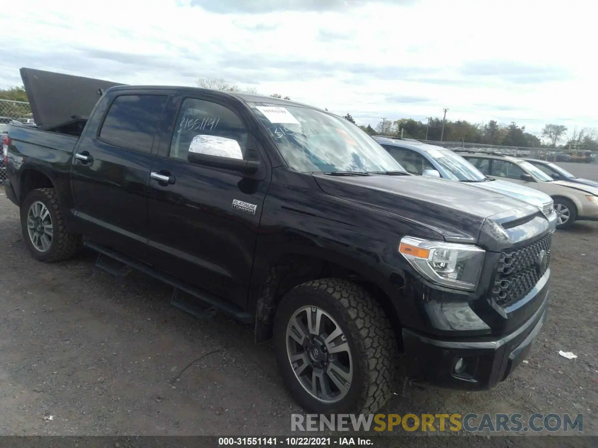 1 Photograph of a damaged car 5TFAY5F13LX879399 TOYOTA TUNDRA 4WD 2020