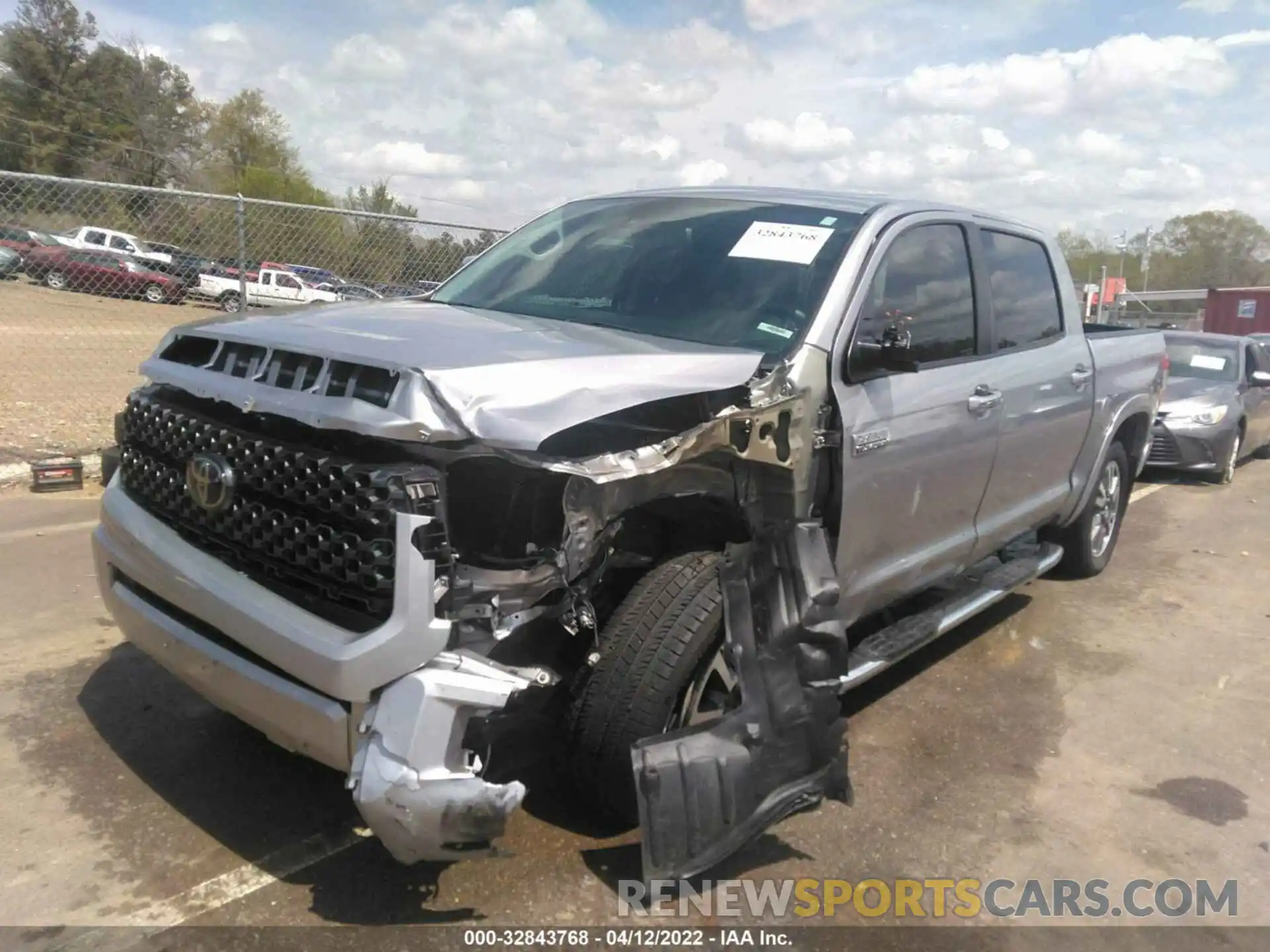 6 Photograph of a damaged car 5TFAY5F13LX879838 TOYOTA TUNDRA 4WD 2020