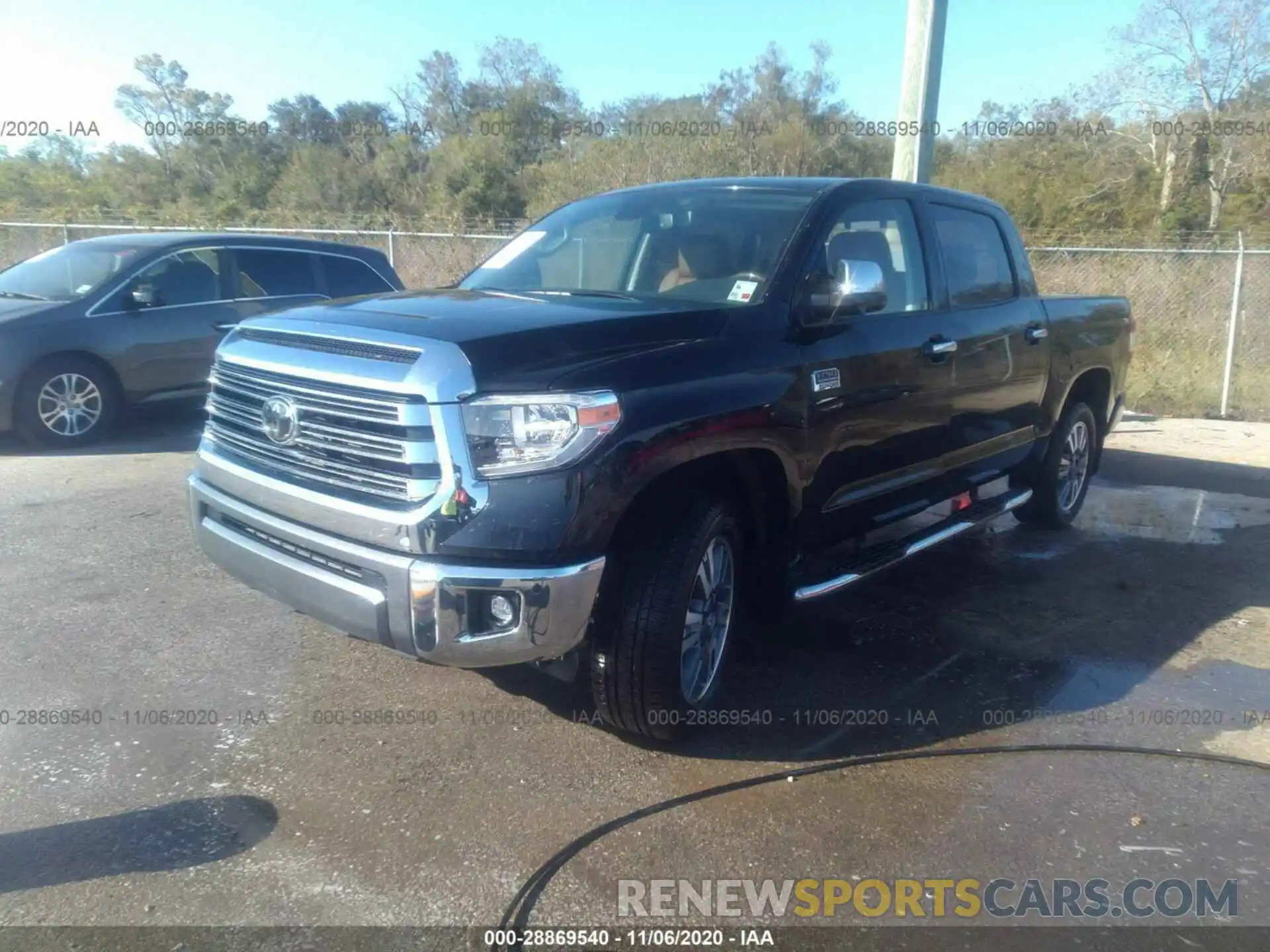 2 Photograph of a damaged car 5TFAY5F13LX933509 TOYOTA TUNDRA 4WD 2020