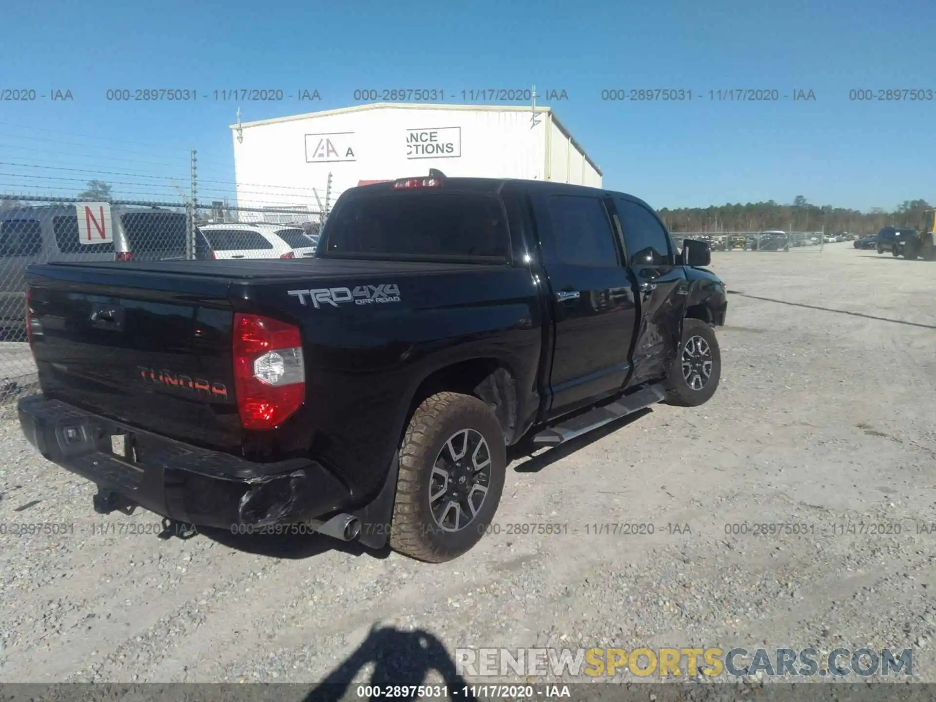 4 Photograph of a damaged car 5TFAY5F14LX924902 TOYOTA TUNDRA 4WD 2020