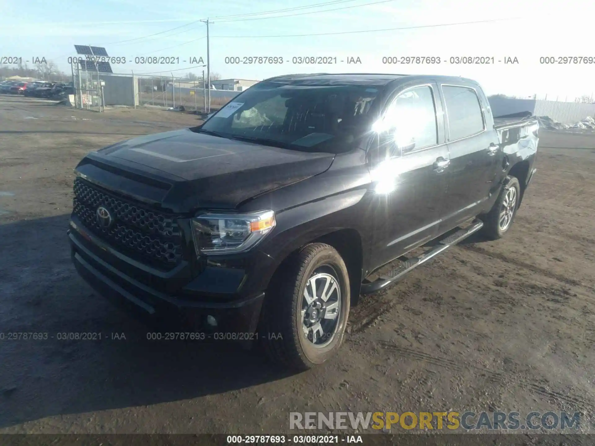 2 Photograph of a damaged car 5TFAY5F14LX931834 TOYOTA TUNDRA 4WD 2020