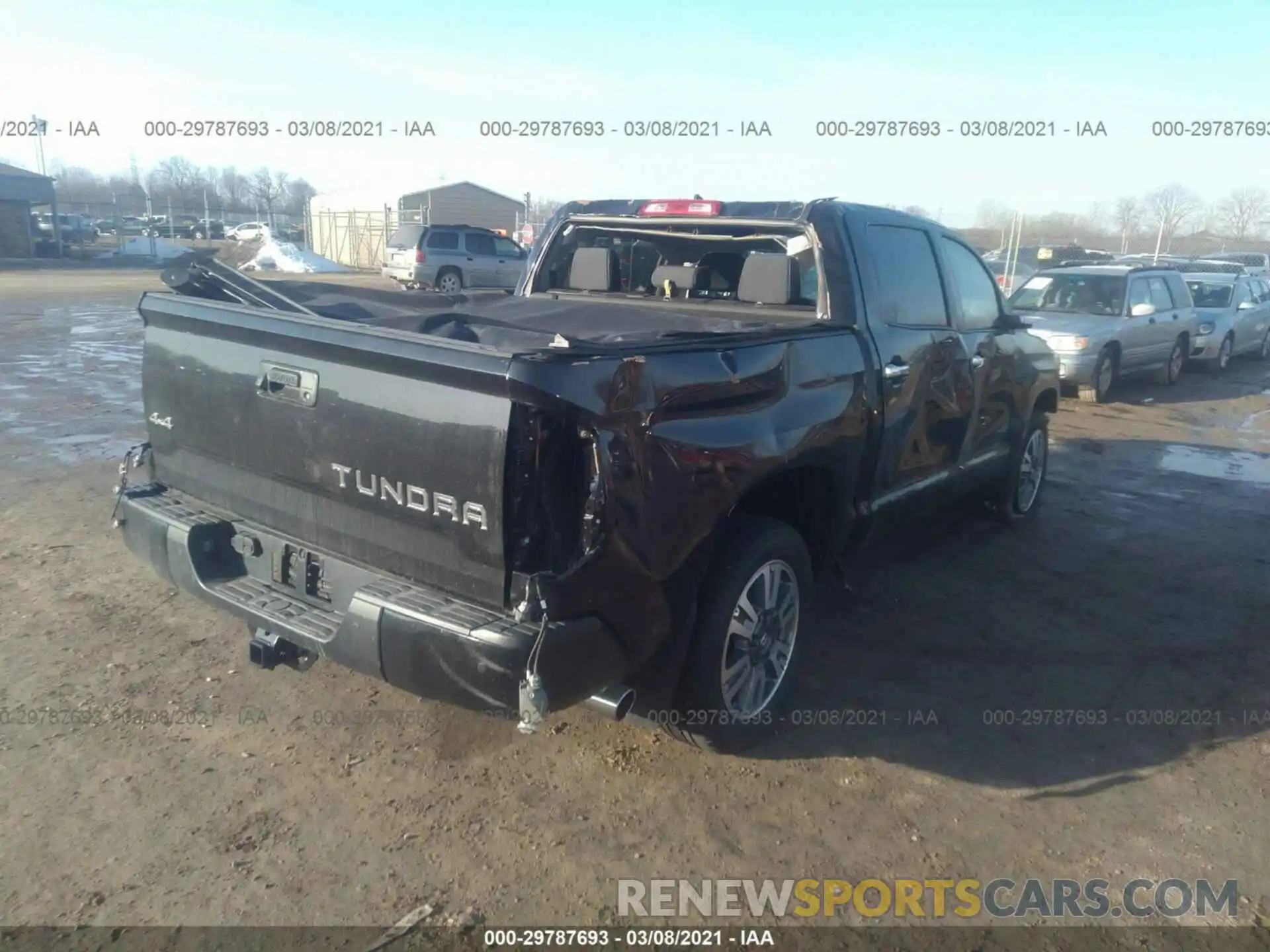 4 Фотография поврежденного автомобиля 5TFAY5F14LX931834 TOYOTA TUNDRA 4WD 2020