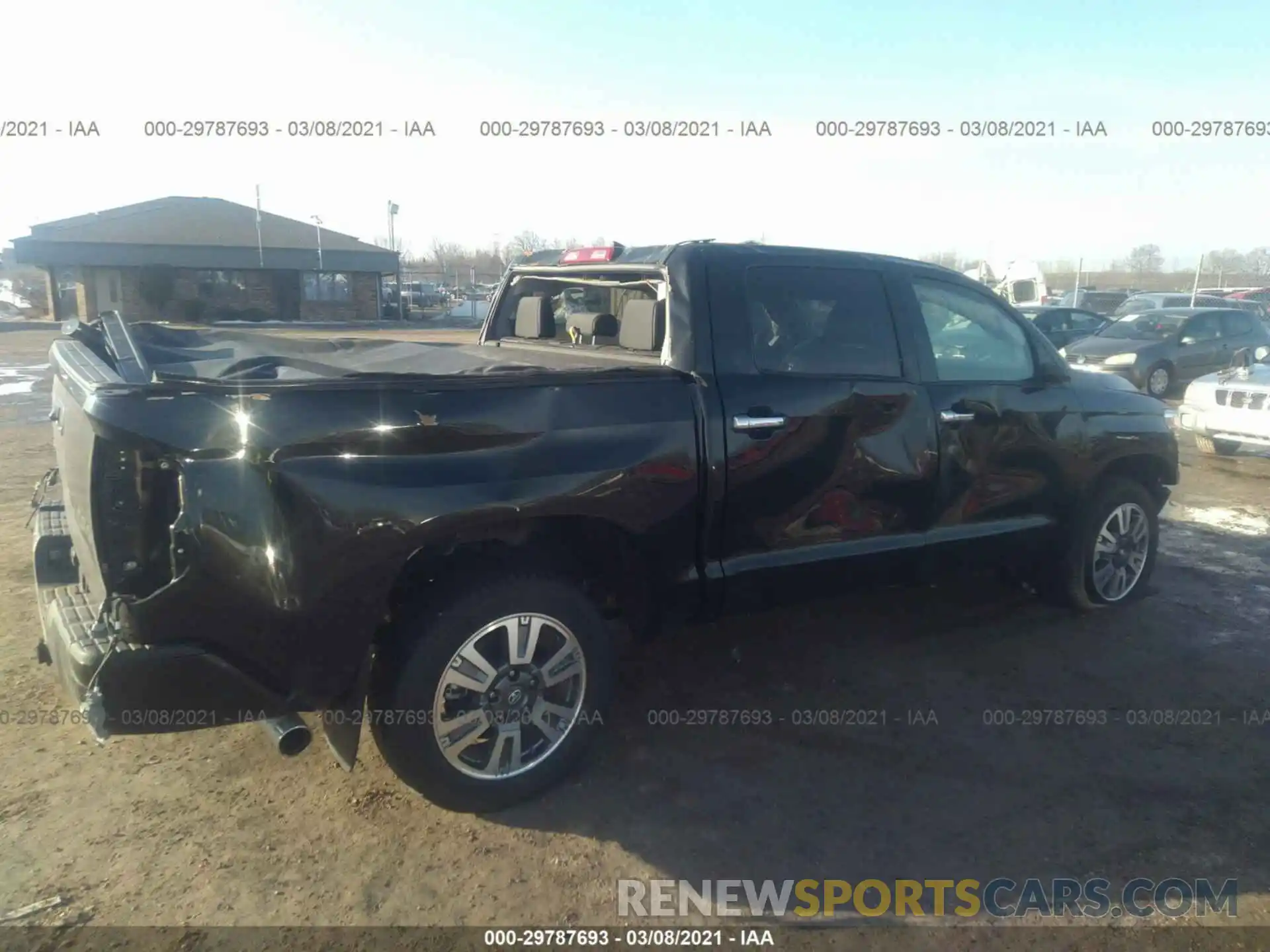 6 Photograph of a damaged car 5TFAY5F14LX931834 TOYOTA TUNDRA 4WD 2020