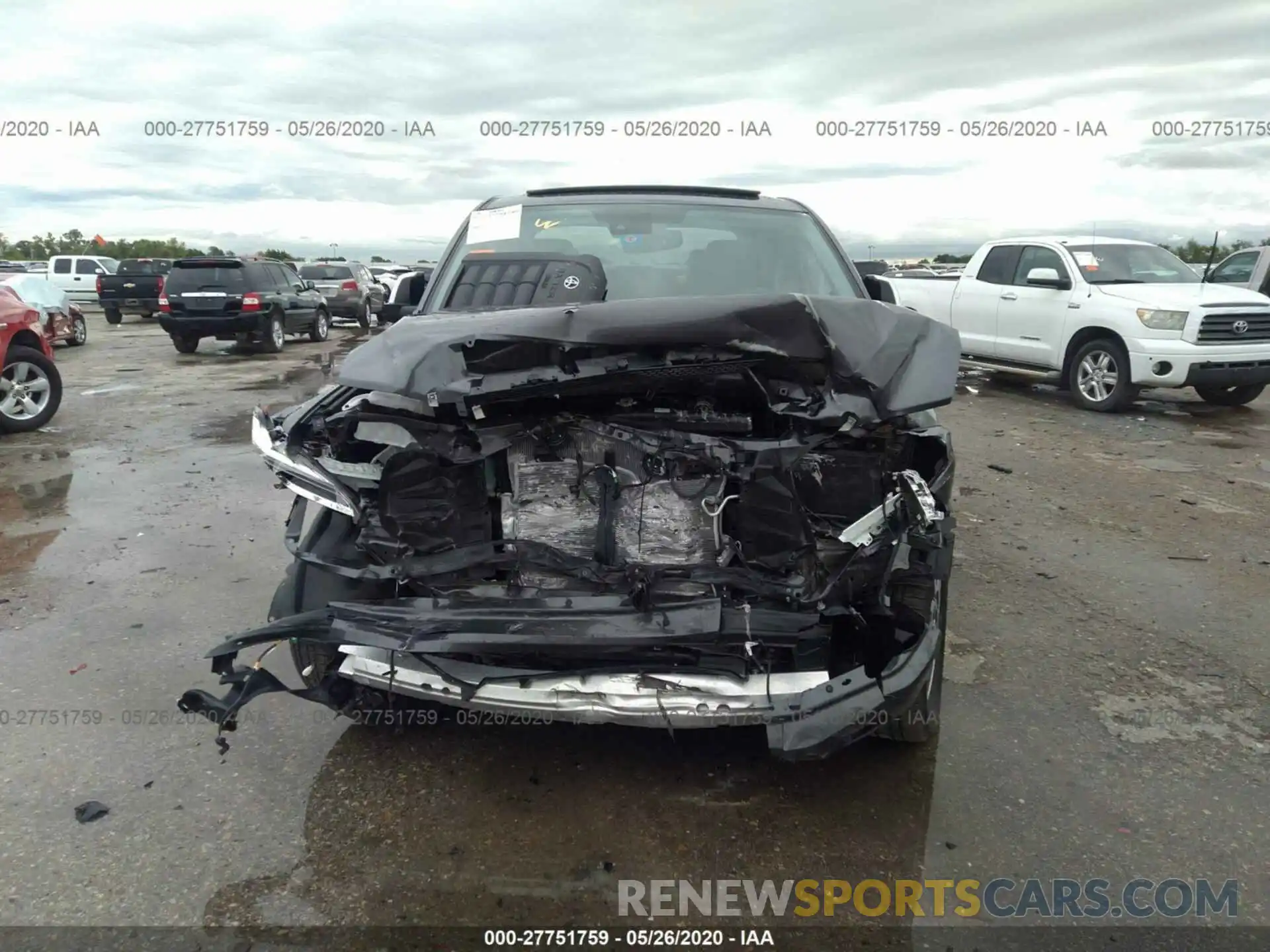 6 Photograph of a damaged car 5TFAY5F15LX883910 TOYOTA TUNDRA 4WD 2020