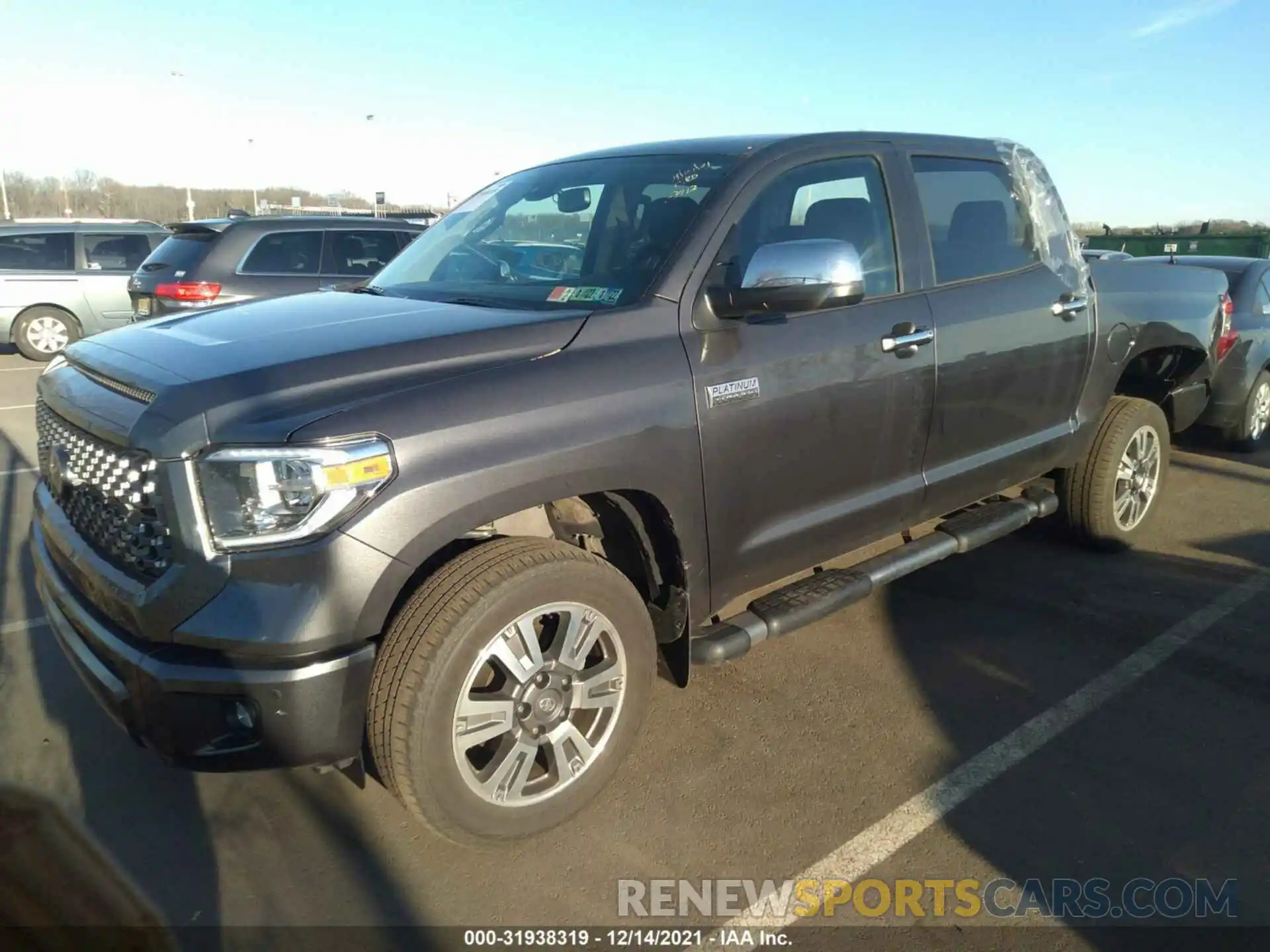 2 Photograph of a damaged car 5TFAY5F15LX913472 TOYOTA TUNDRA 4WD 2020