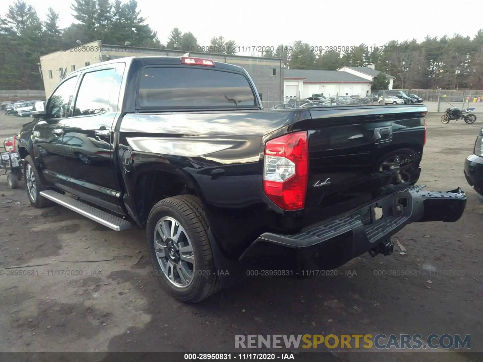 3 Photograph of a damaged car 5TFAY5F17LX903008 TOYOTA TUNDRA 4WD 2020