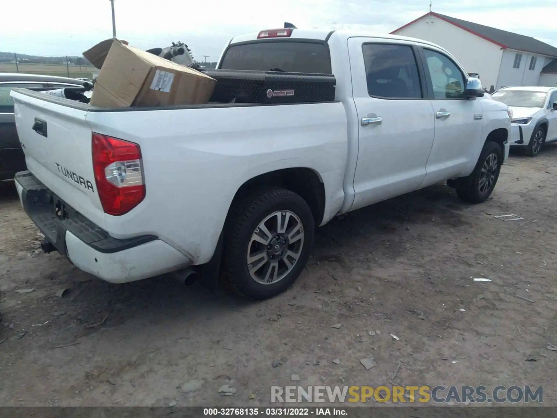 4 Photograph of a damaged car 5TFAY5F18LX878071 TOYOTA TUNDRA 4WD 2020