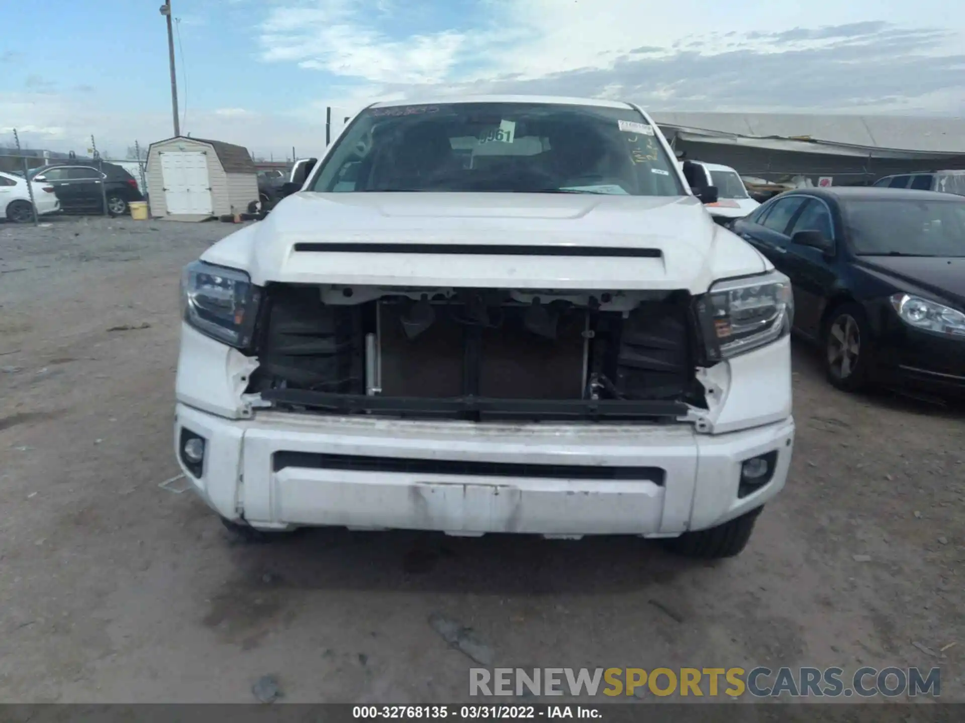 6 Photograph of a damaged car 5TFAY5F18LX878071 TOYOTA TUNDRA 4WD 2020