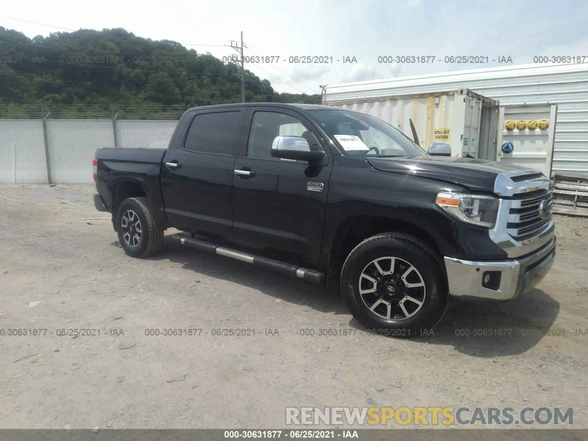 1 Photograph of a damaged car 5TFAY5F18LX879365 TOYOTA TUNDRA 4WD 2020