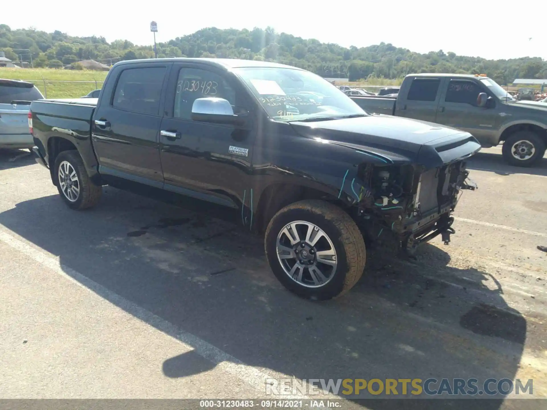 1 Photograph of a damaged car 5TFAY5F18LX912140 TOYOTA TUNDRA 4WD 2020