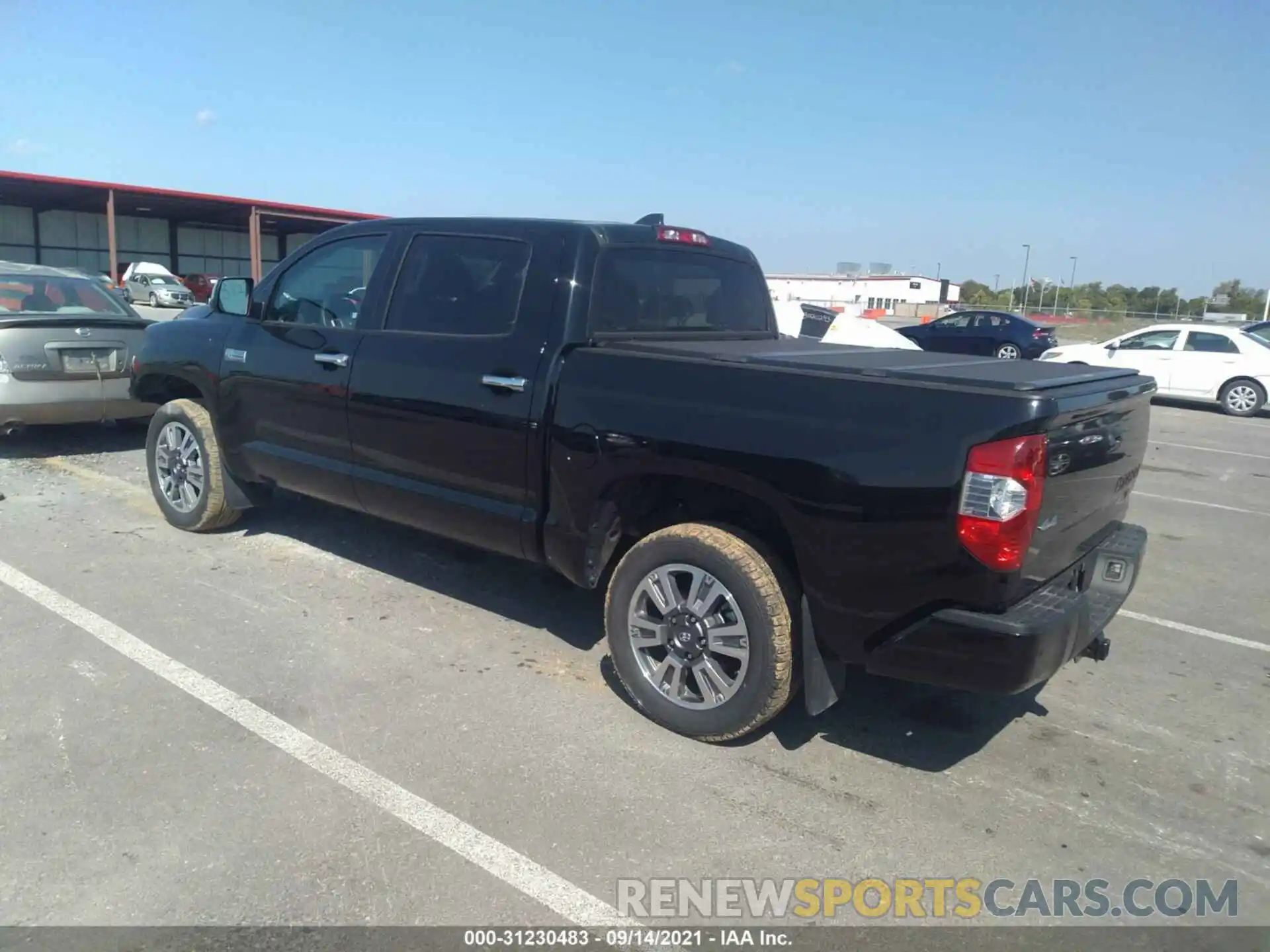 3 Photograph of a damaged car 5TFAY5F18LX912140 TOYOTA TUNDRA 4WD 2020