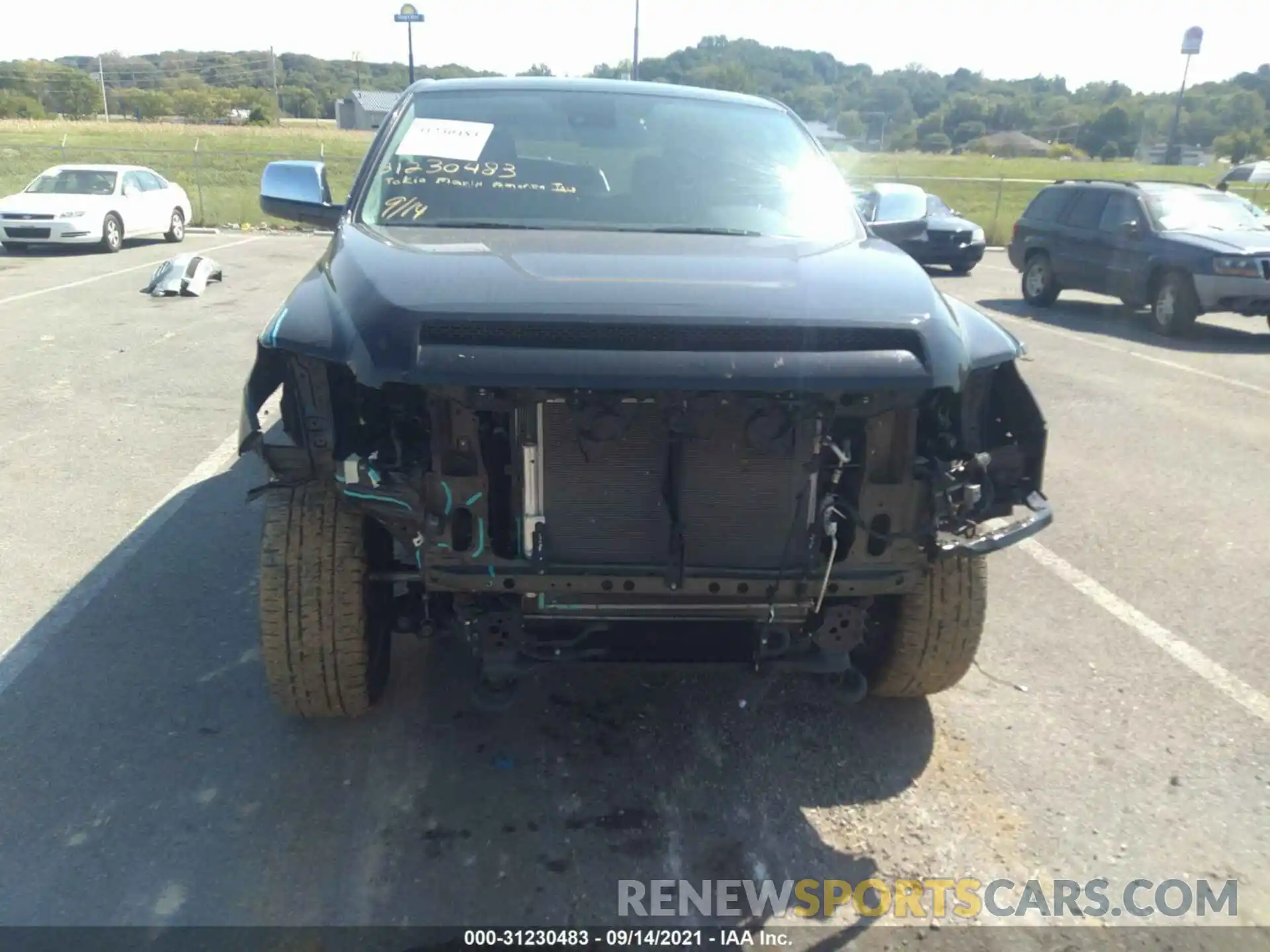 6 Photograph of a damaged car 5TFAY5F18LX912140 TOYOTA TUNDRA 4WD 2020