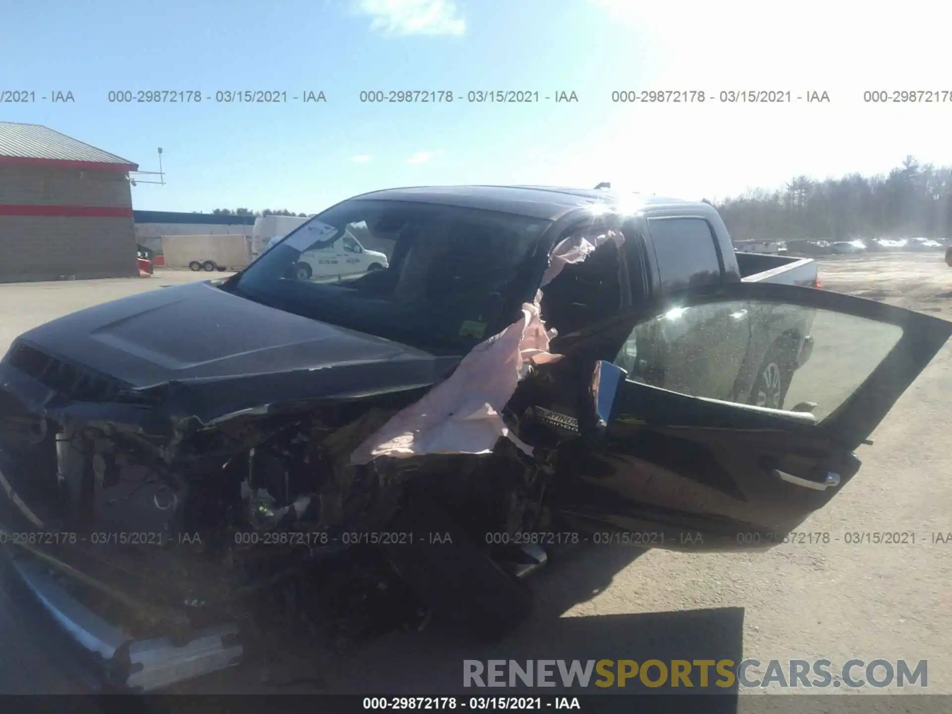 2 Photograph of a damaged car 5TFAY5F19LX898409 TOYOTA TUNDRA 4WD 2020