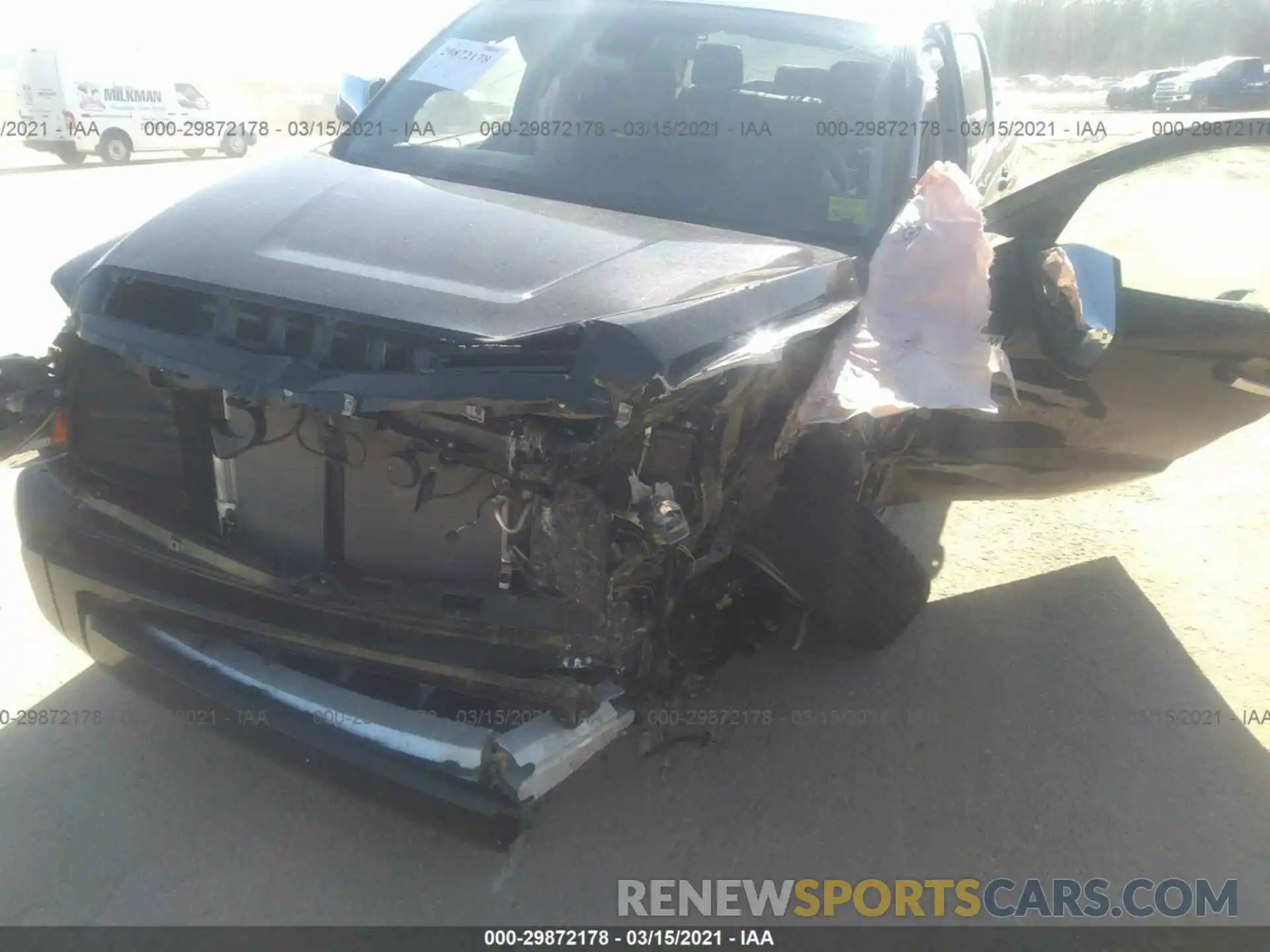 6 Photograph of a damaged car 5TFAY5F19LX898409 TOYOTA TUNDRA 4WD 2020