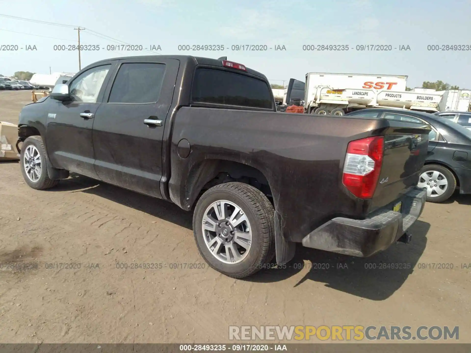 3 Photograph of a damaged car 5TFAY5F19LX914432 TOYOTA TUNDRA 4WD 2020