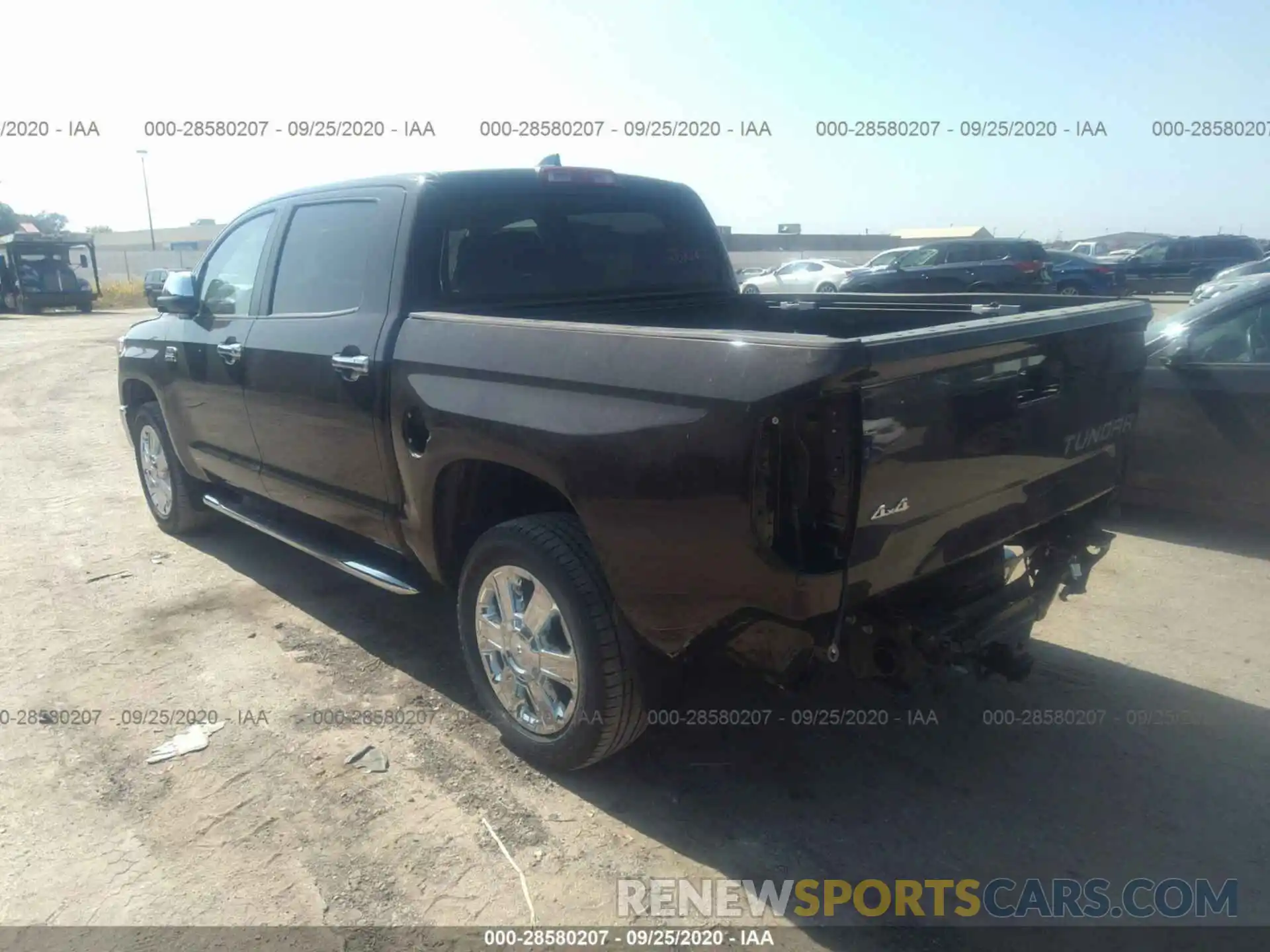 3 Photograph of a damaged car 5TFAY5F1XLX928968 TOYOTA TUNDRA 4WD 2020