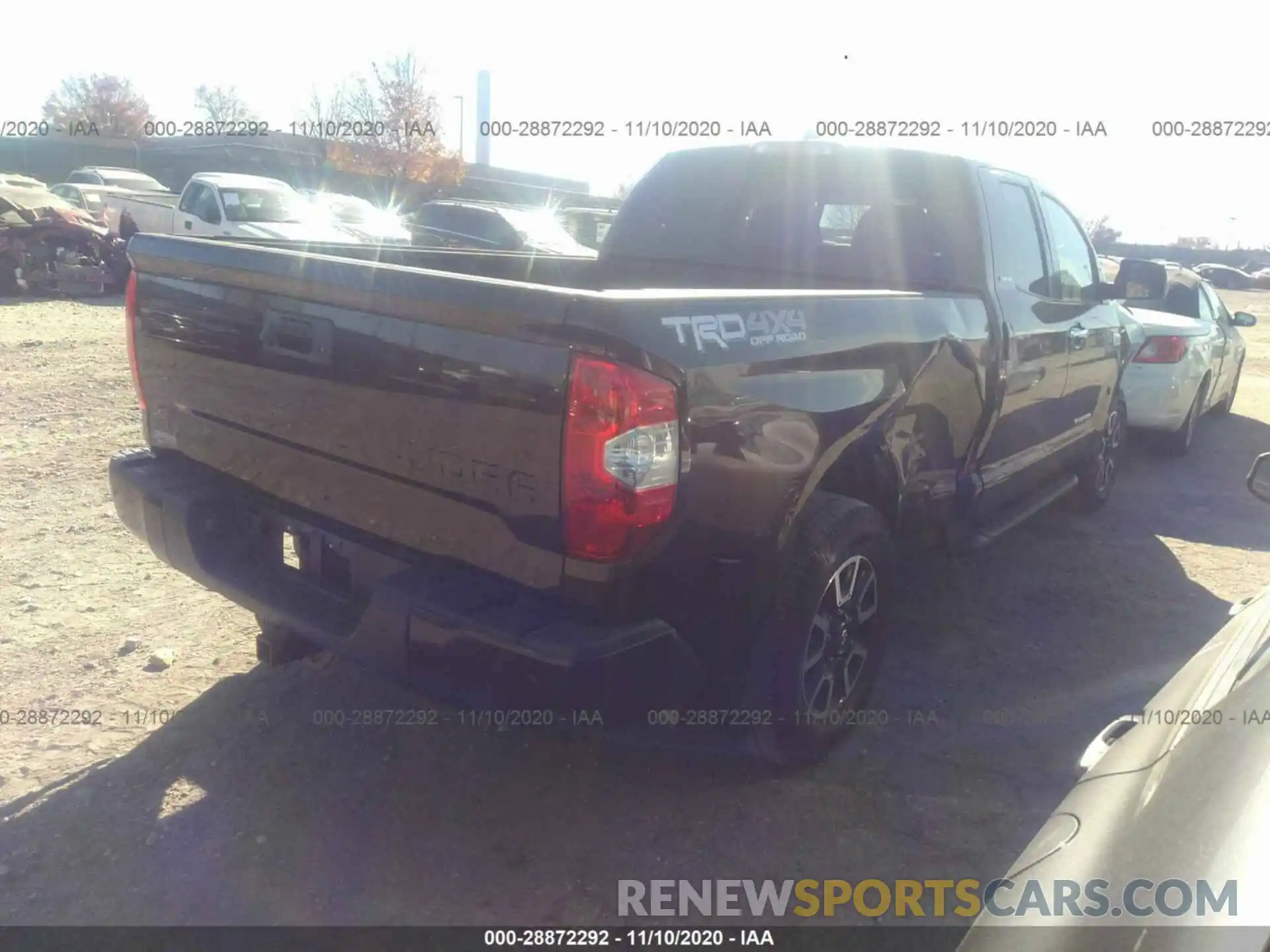 4 Photograph of a damaged car 5TFBY5F15LX883636 TOYOTA TUNDRA 4WD 2020