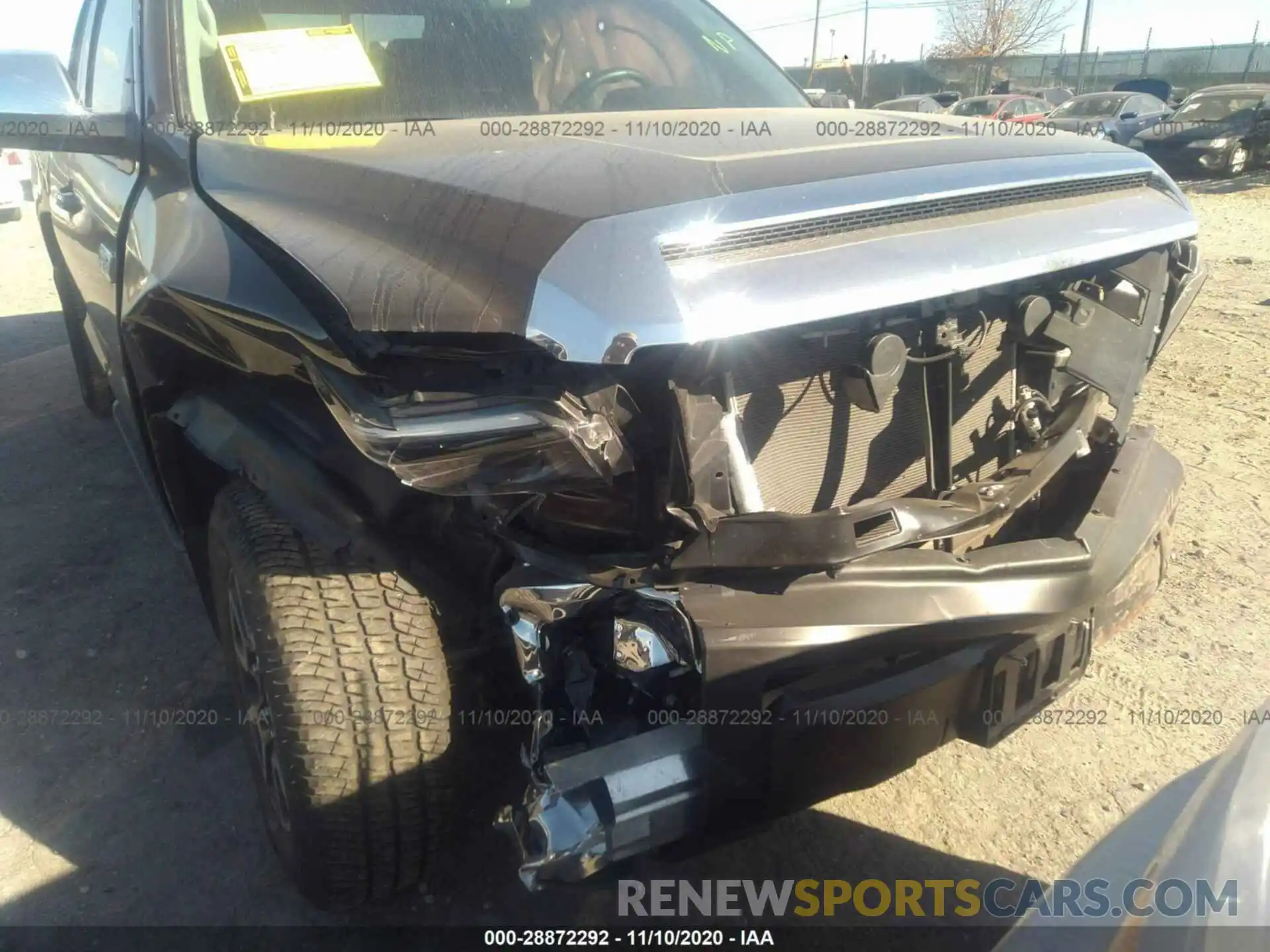 6 Photograph of a damaged car 5TFBY5F15LX883636 TOYOTA TUNDRA 4WD 2020