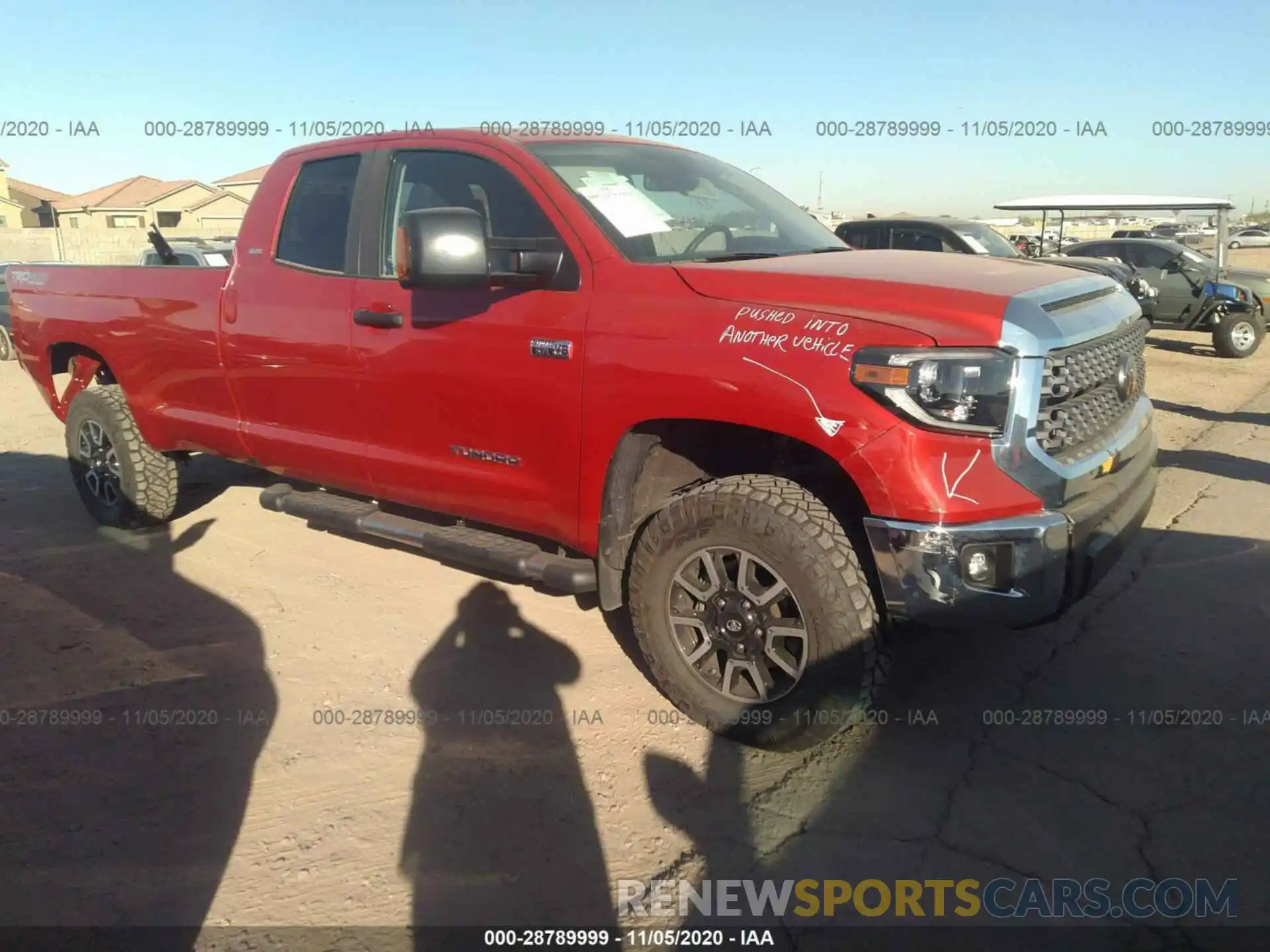 1 Photograph of a damaged car 5TFCY5F16LX026214 TOYOTA TUNDRA 4WD 2020