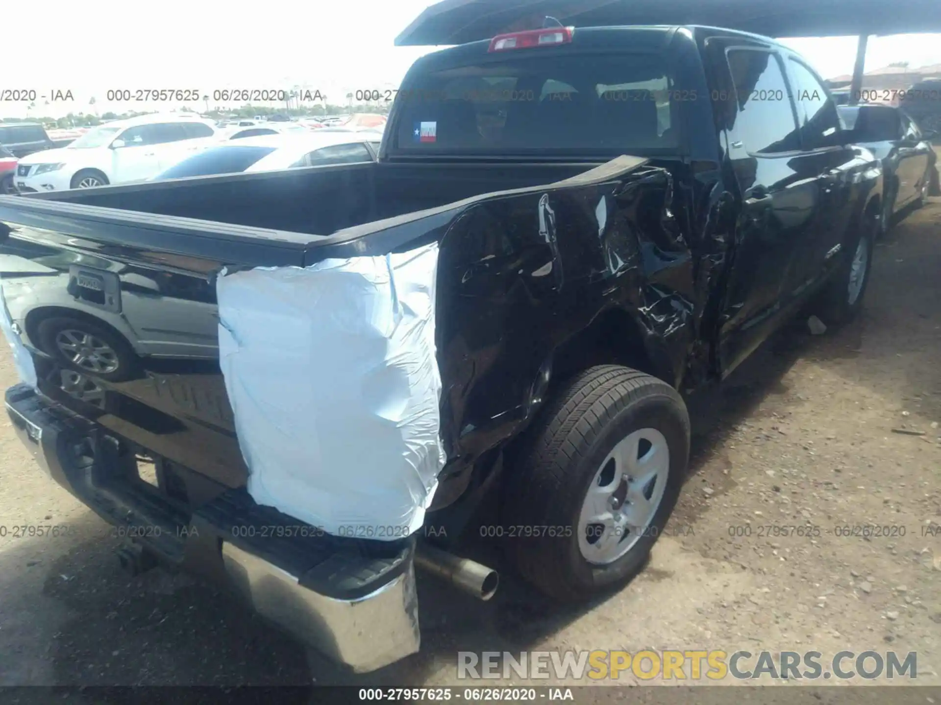 6 Photograph of a damaged car 5TFDY5F10LX883942 TOYOTA TUNDRA 4WD 2020