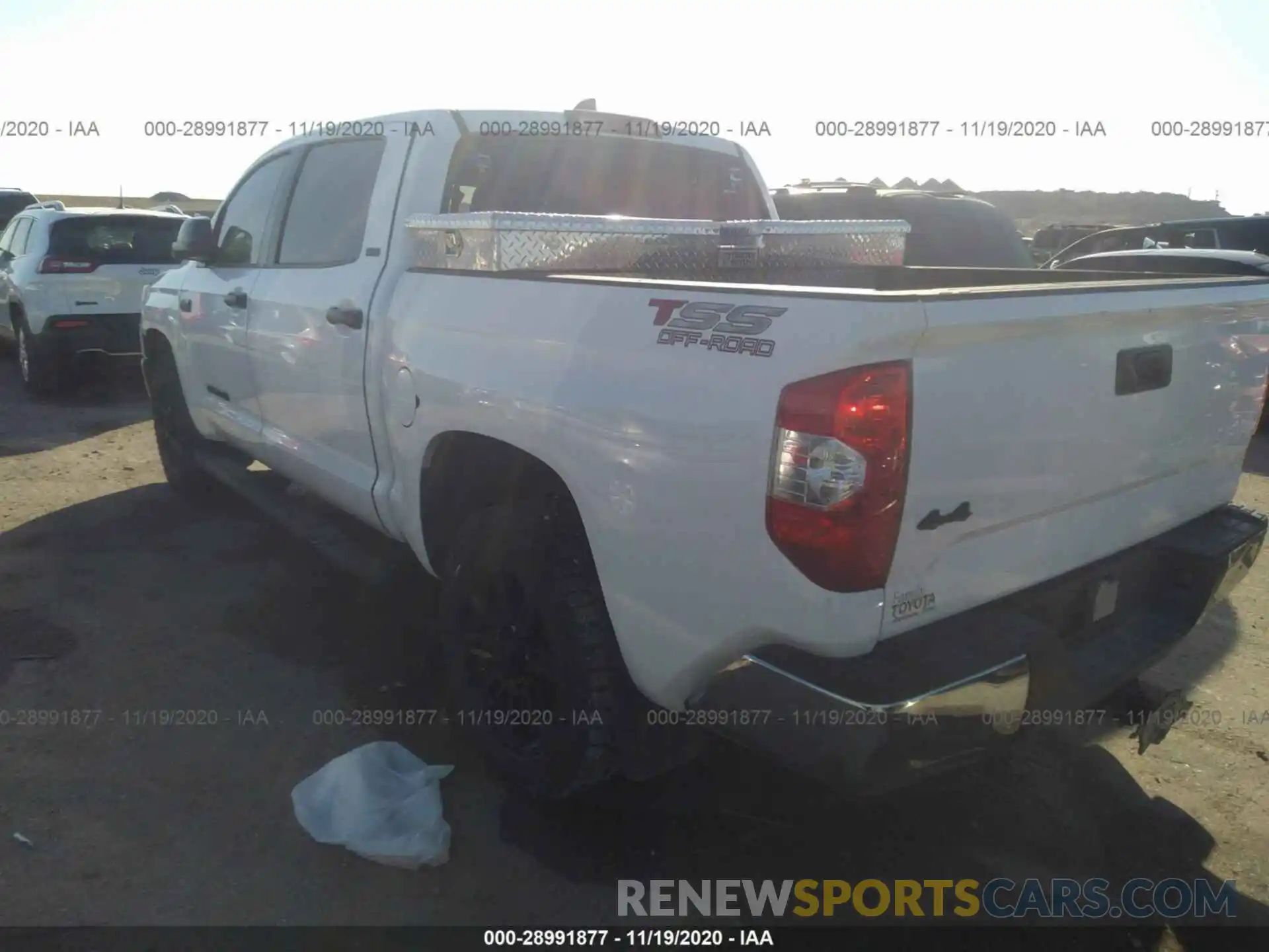 3 Photograph of a damaged car 5TFDY5F10LX887540 TOYOTA TUNDRA 4WD 2020