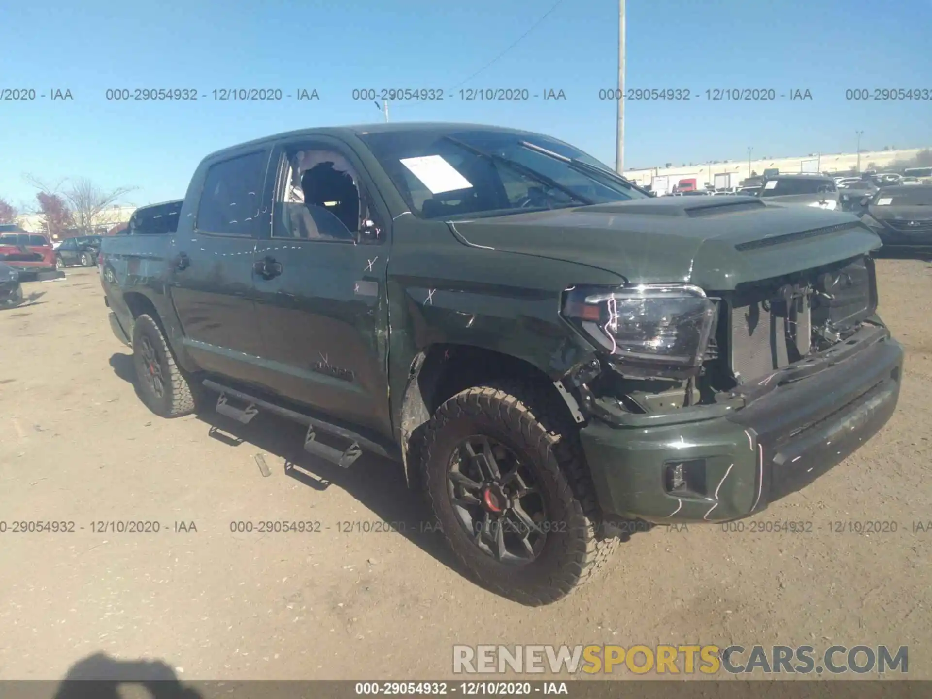 1 Photograph of a damaged car 5TFDY5F10LX893712 TOYOTA TUNDRA 4WD 2020