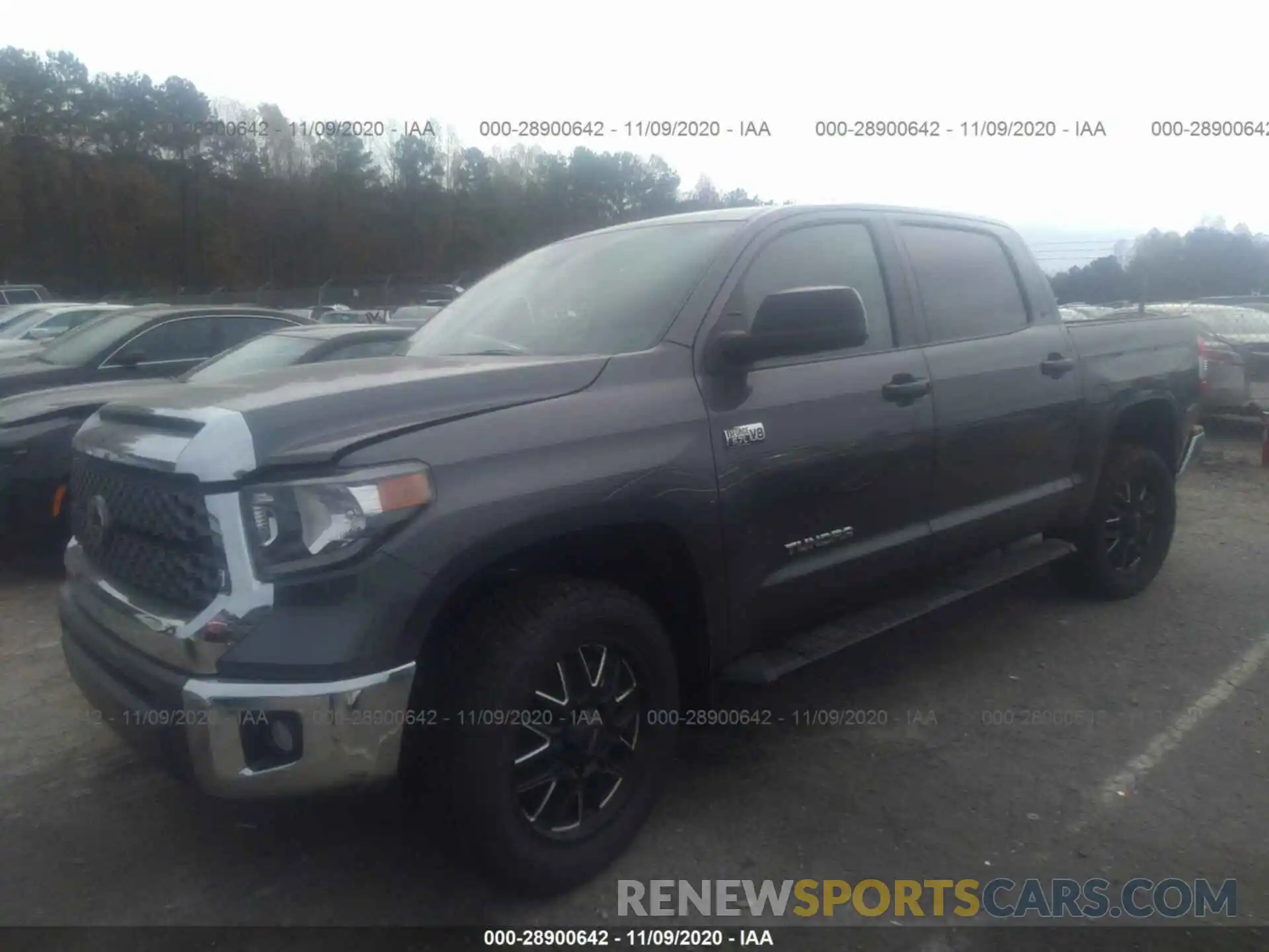 2 Photograph of a damaged car 5TFDY5F10LX926594 TOYOTA TUNDRA 4WD 2020