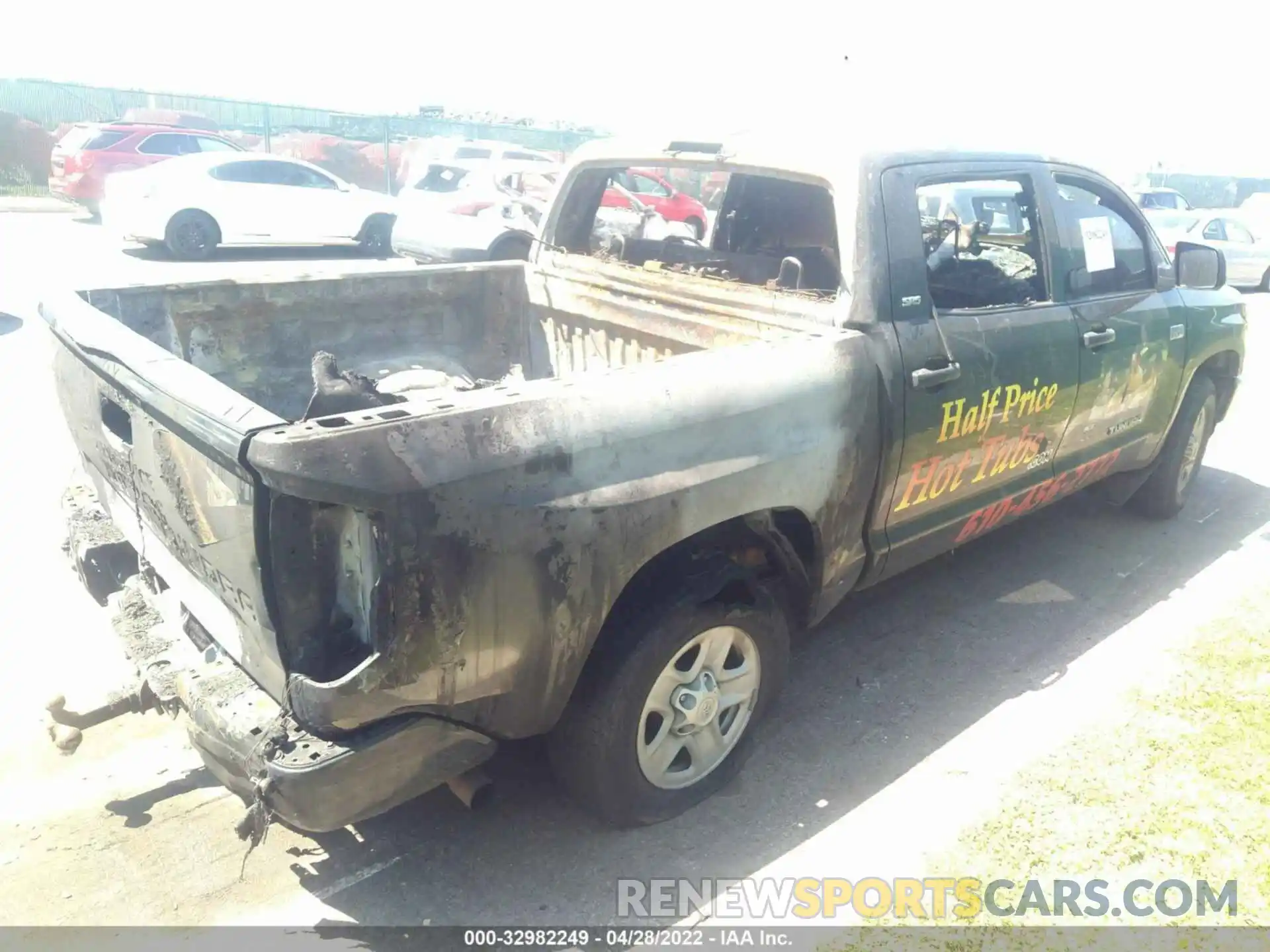 4 Фотография поврежденного автомобиля 5TFDY5F10LX927163 TOYOTA TUNDRA 4WD 2020